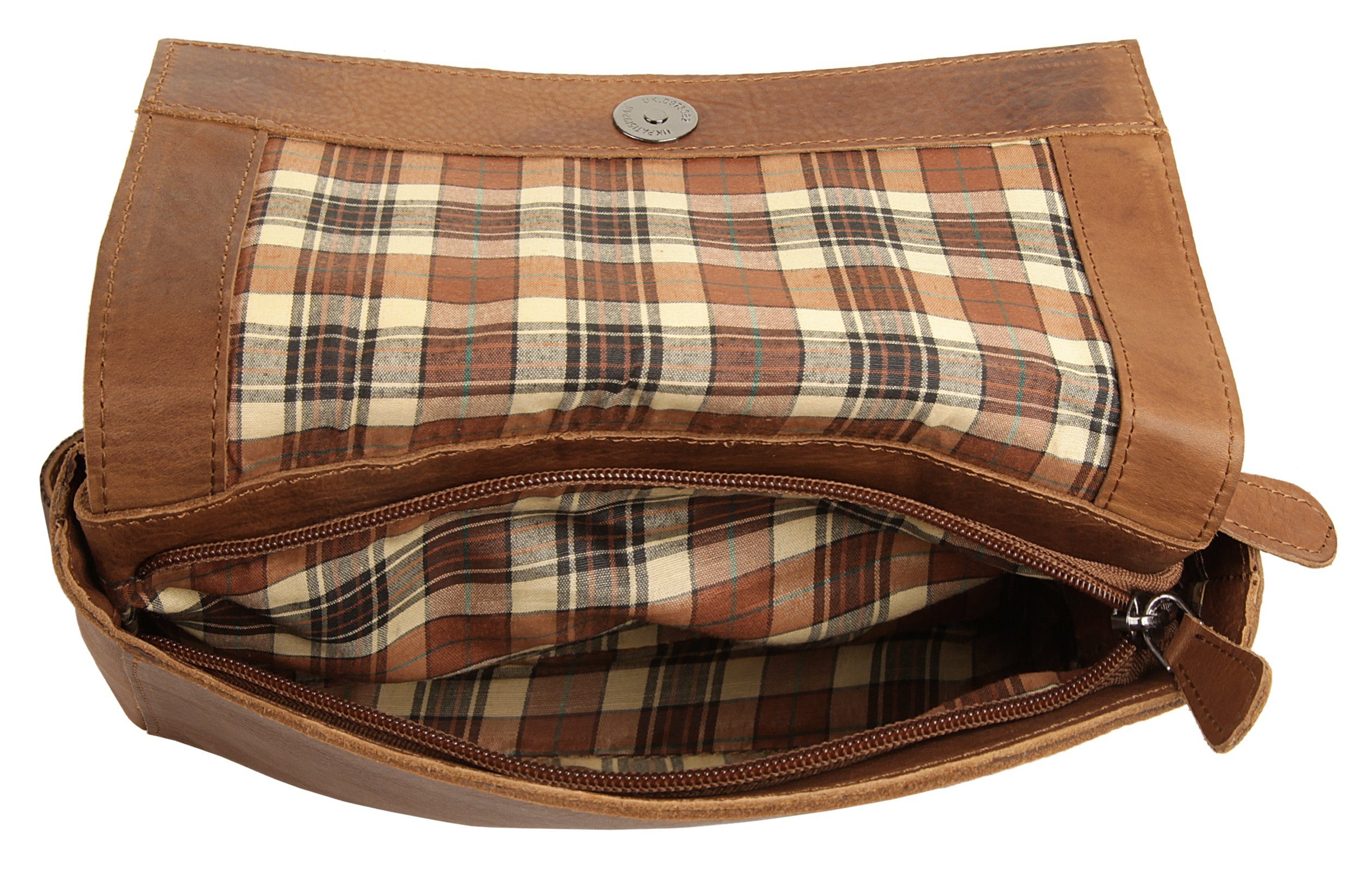 Cluty Schoudertas echt leder