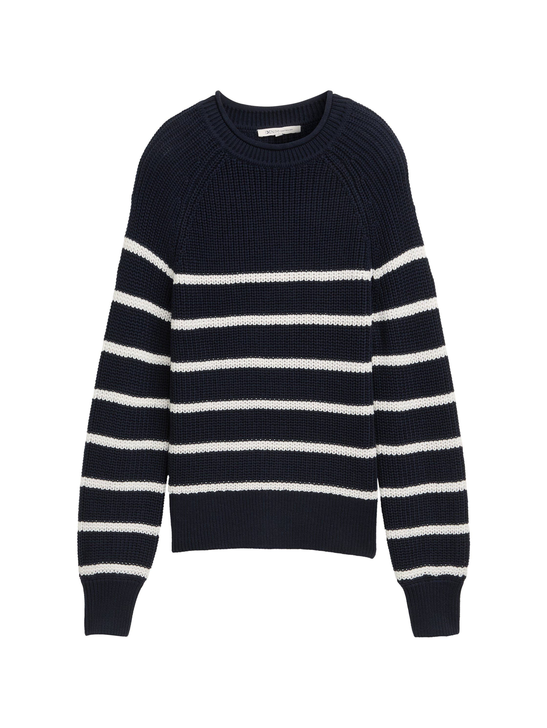 Tom Tailor Denim Gebreide trui met breistructuur