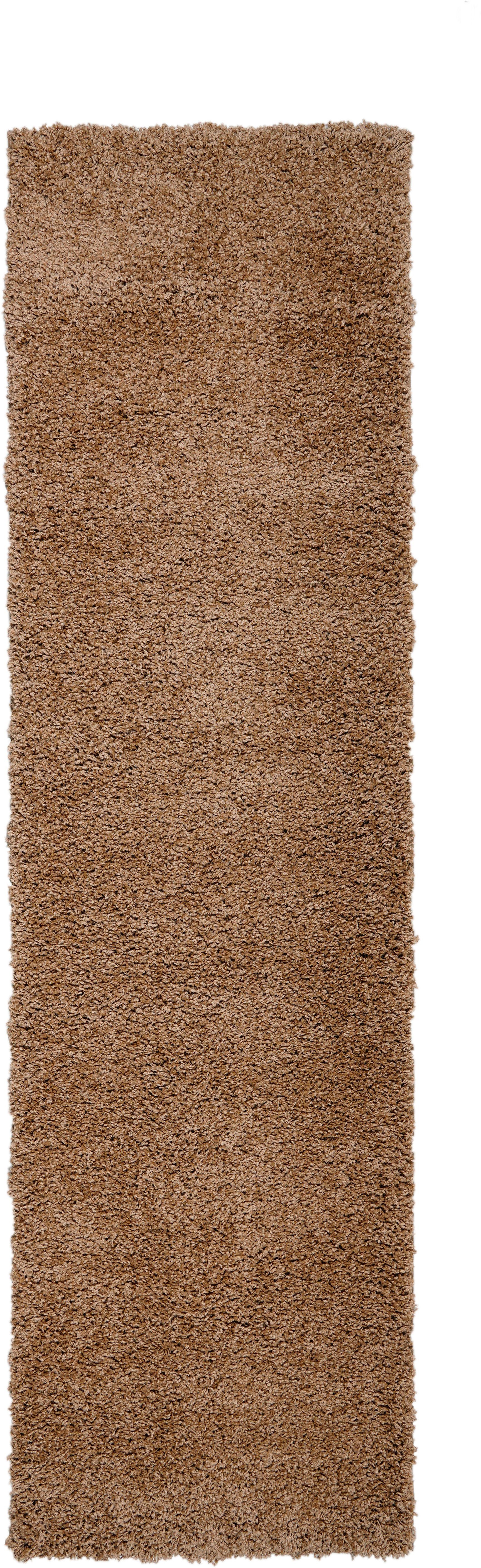 Bruno Banani Loper Shaggy Soft Loper, brug, geweven, unikleuren, bijzonder zacht