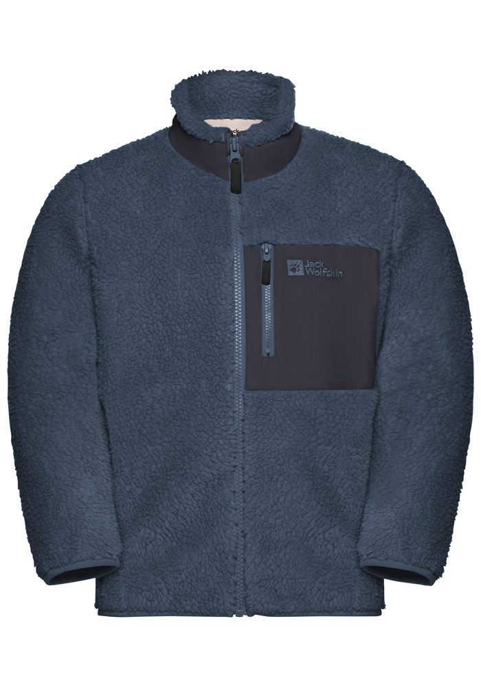 Jack Wolfskin Fleecejack WINTERSTEIN FZ M uit polartec 200, gedeeltelijk gerecycled