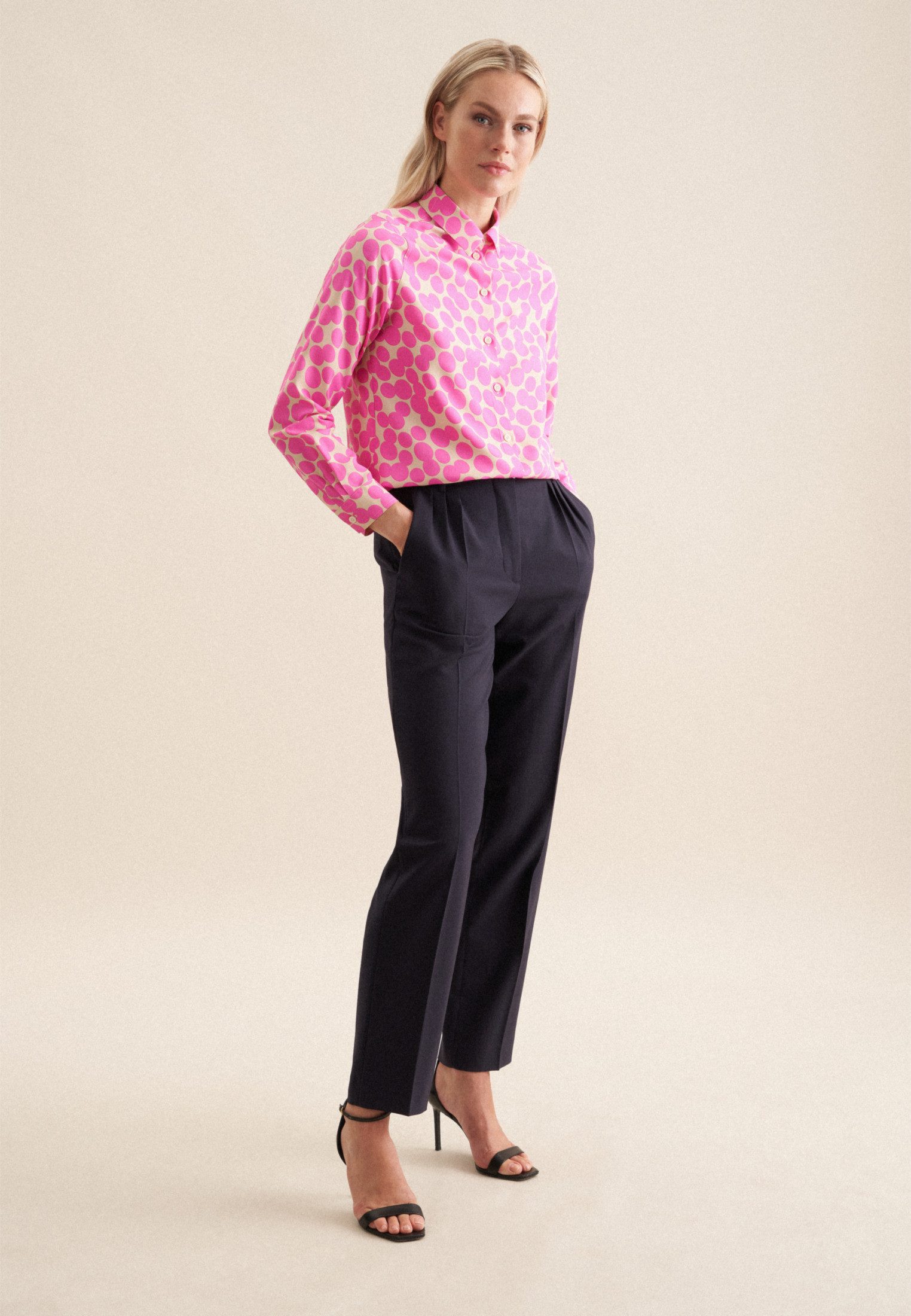 seidensticker Overhemdblouse Print
