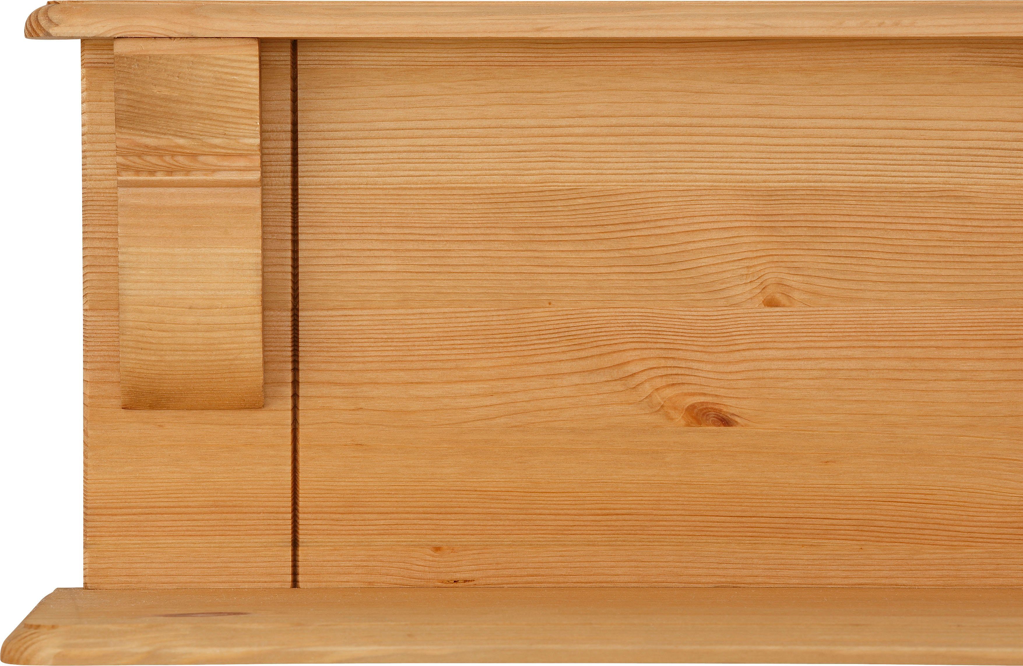 Home affaire Wandplank ADELE Breedte 120 cm, van massief grenen, FSC®