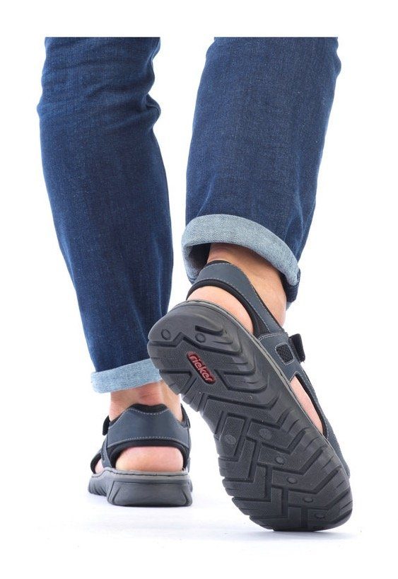 Rieker Sandalen , zomerschoen, klittenbandschoen, outdoorsandaal, trekking look