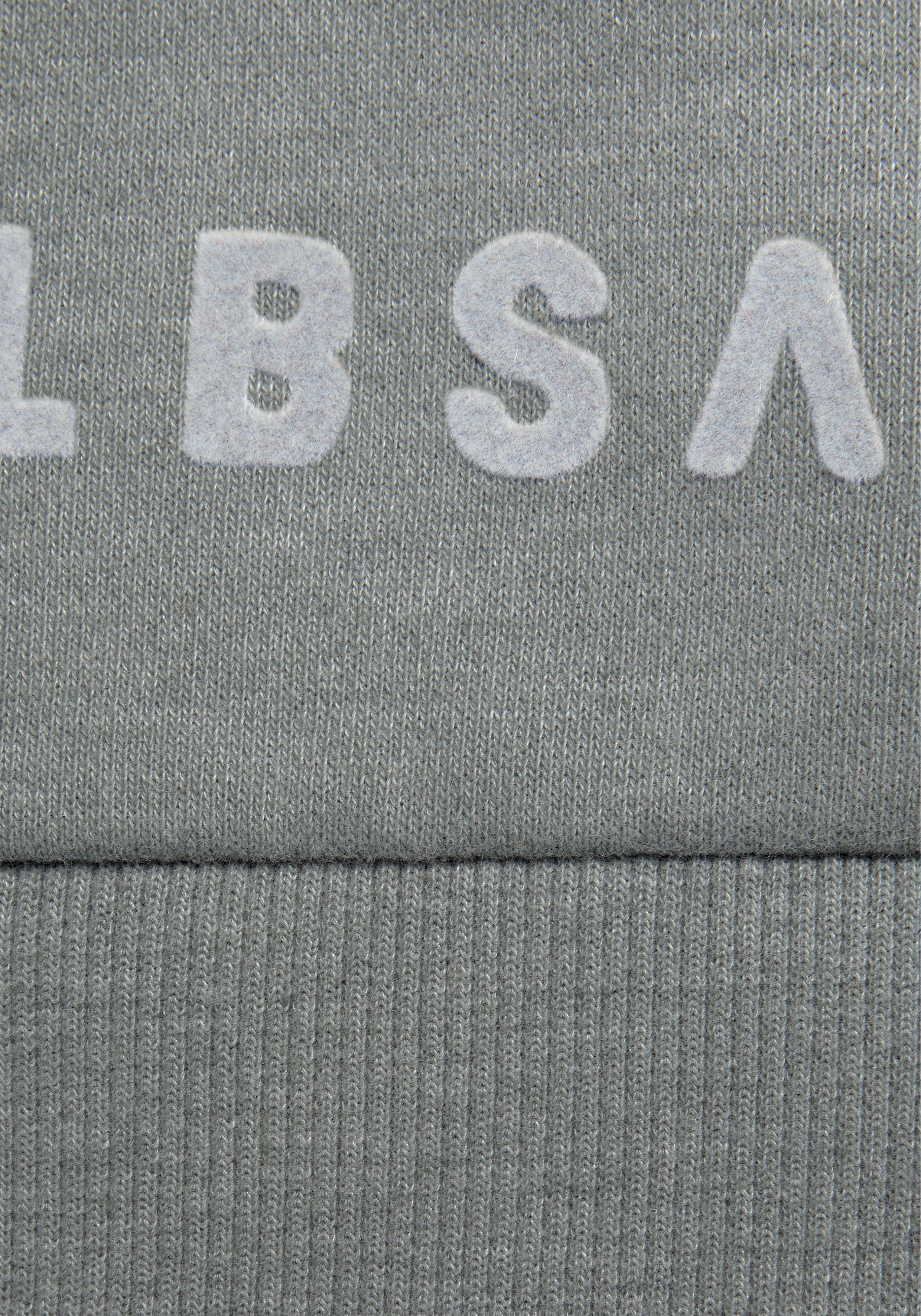 Elbsand Hoodie Svana met logoprint, comfortabele hoodie, zijslitsen