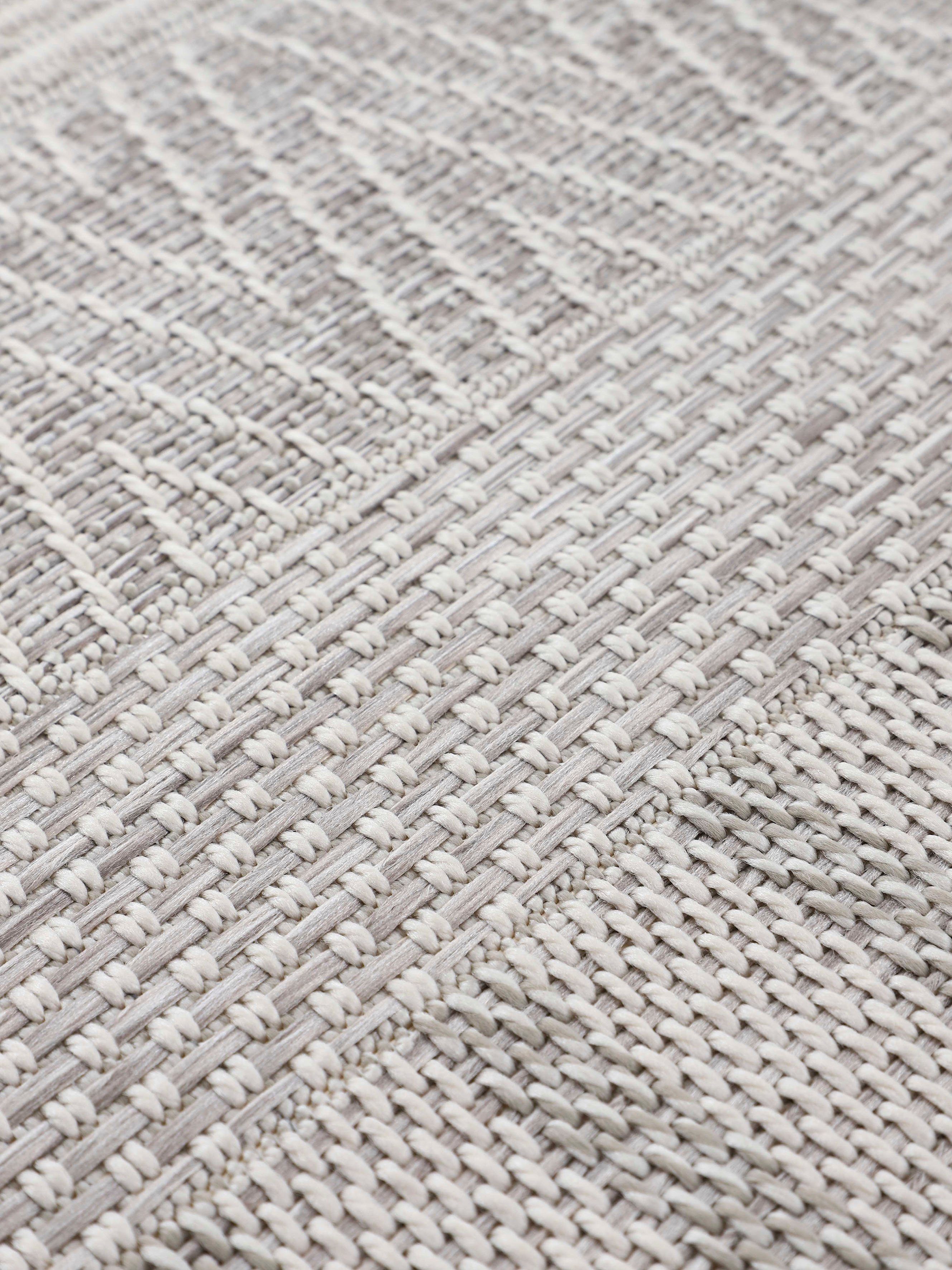carpetfine Loper Boho 100 robust vlakweefsel, sisal look, uv-bestendig, buitenruimte