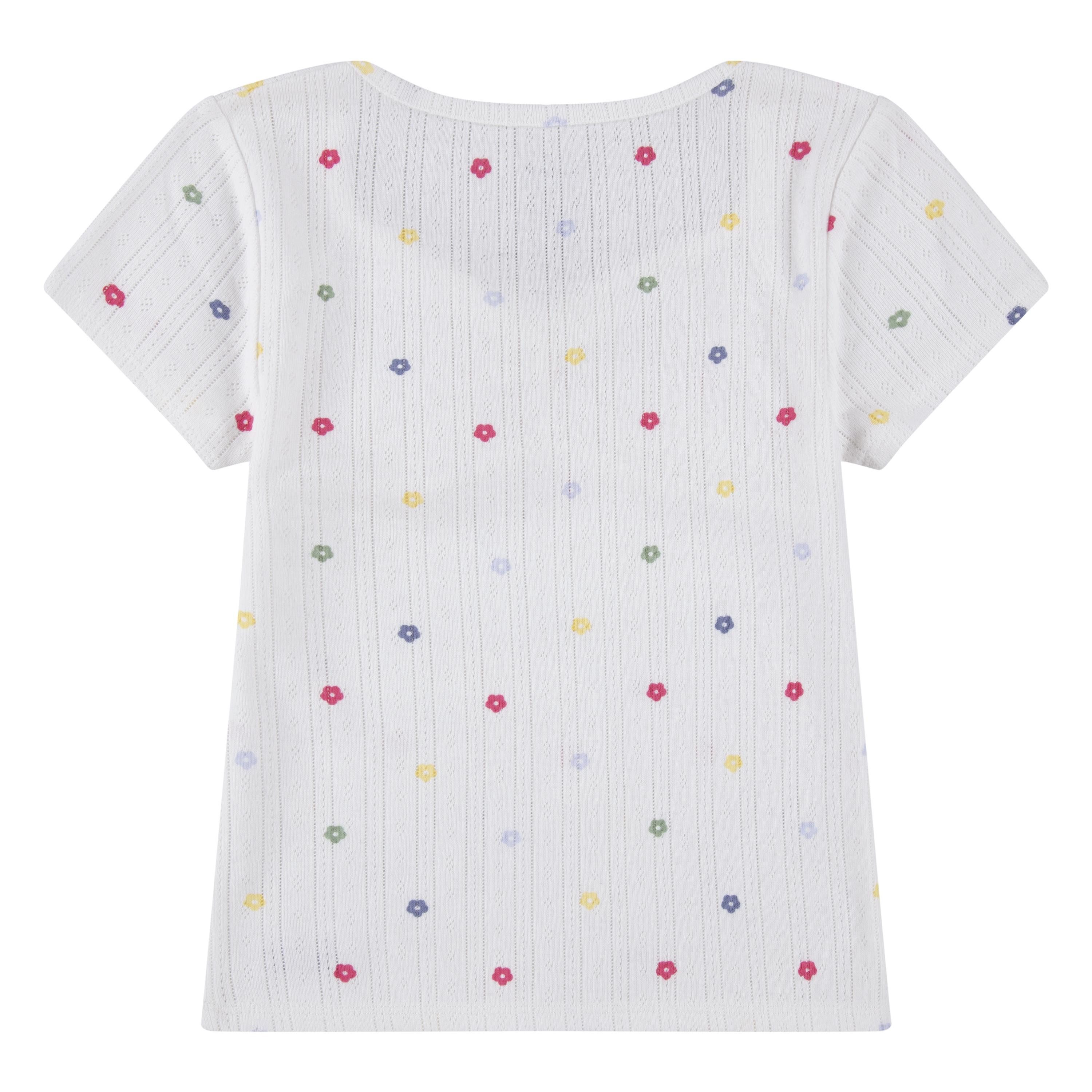 Levi's Kidswear T-shirt met bloemenprint allover, voor meisjes