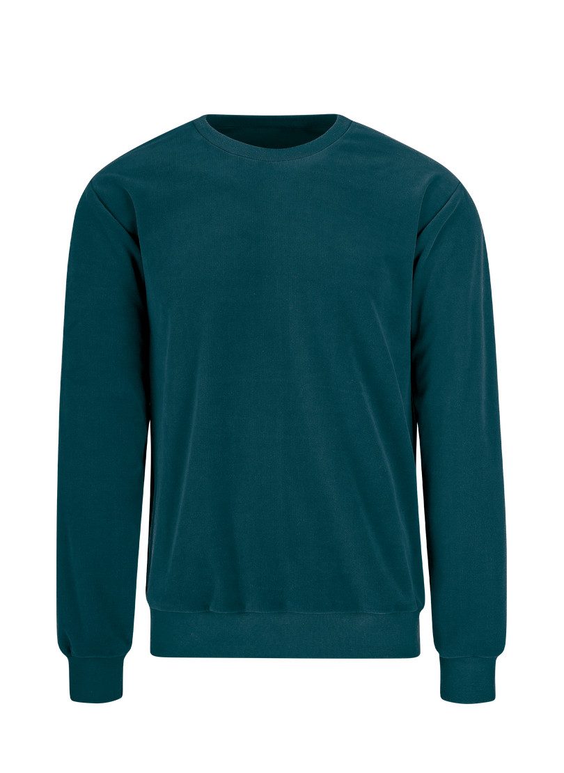Trigema Sweatshirt TRIGEMA Nicki-shirt