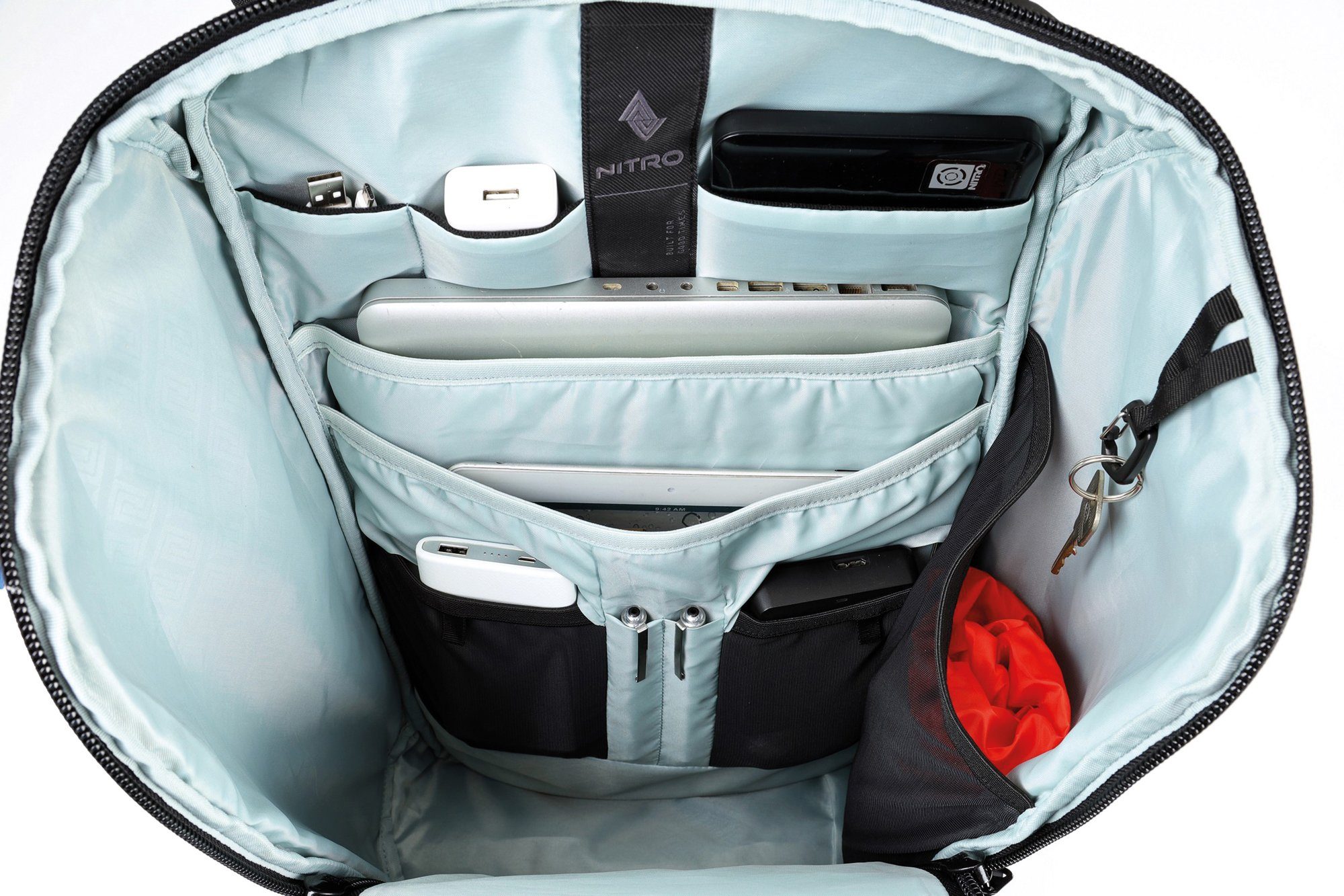 NITRO Vrijetijdsrugzak Nikuro Traveler Reistas, travel bag, dagelijkse rugzak, daypack