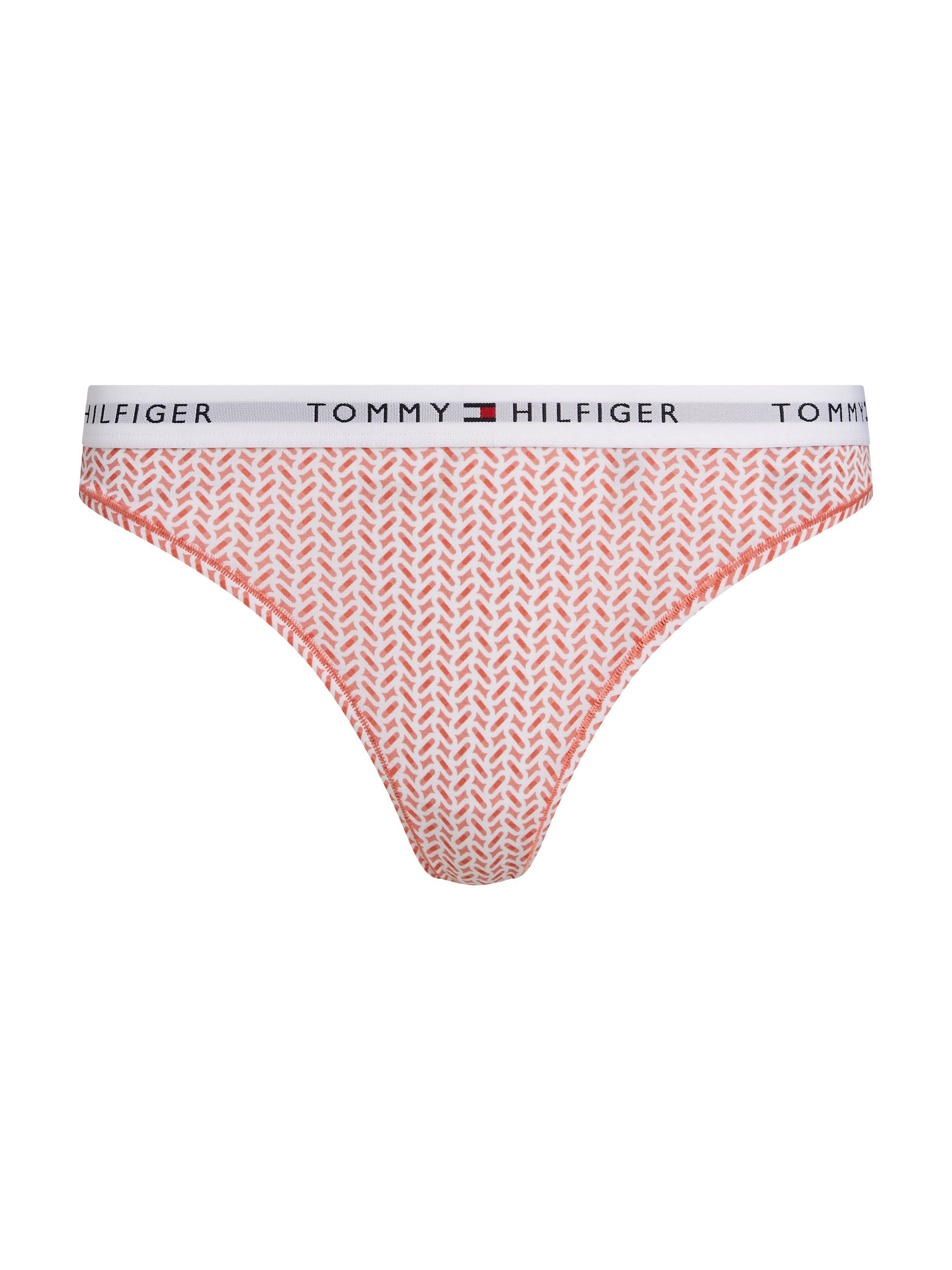 Tommy Hilfiger Underwear Slip THONG PRINT met een logo-opschrift