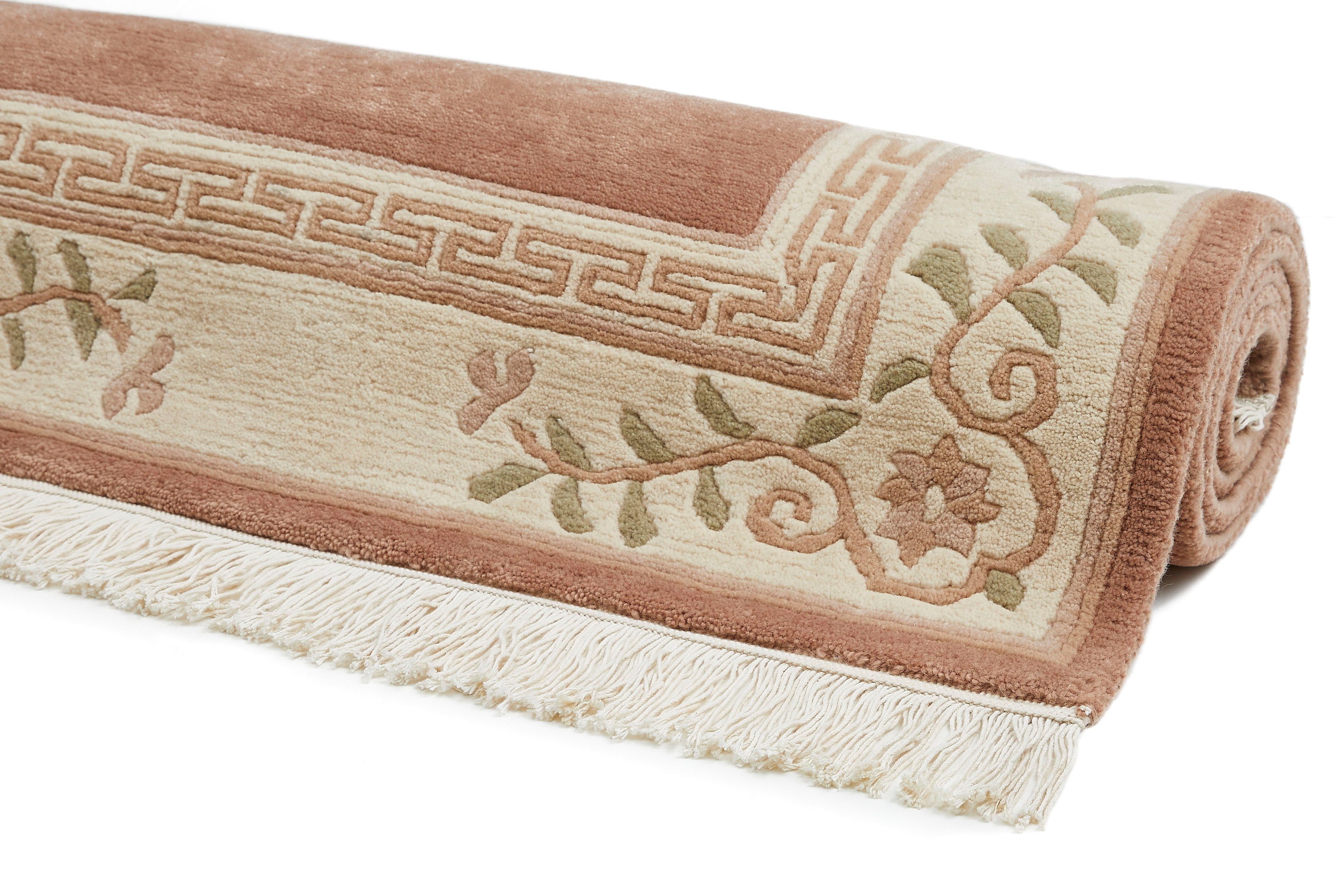 LUXOR living Oosters tapijt Giza 100% wol, handgeknoopt, met bies en franjes