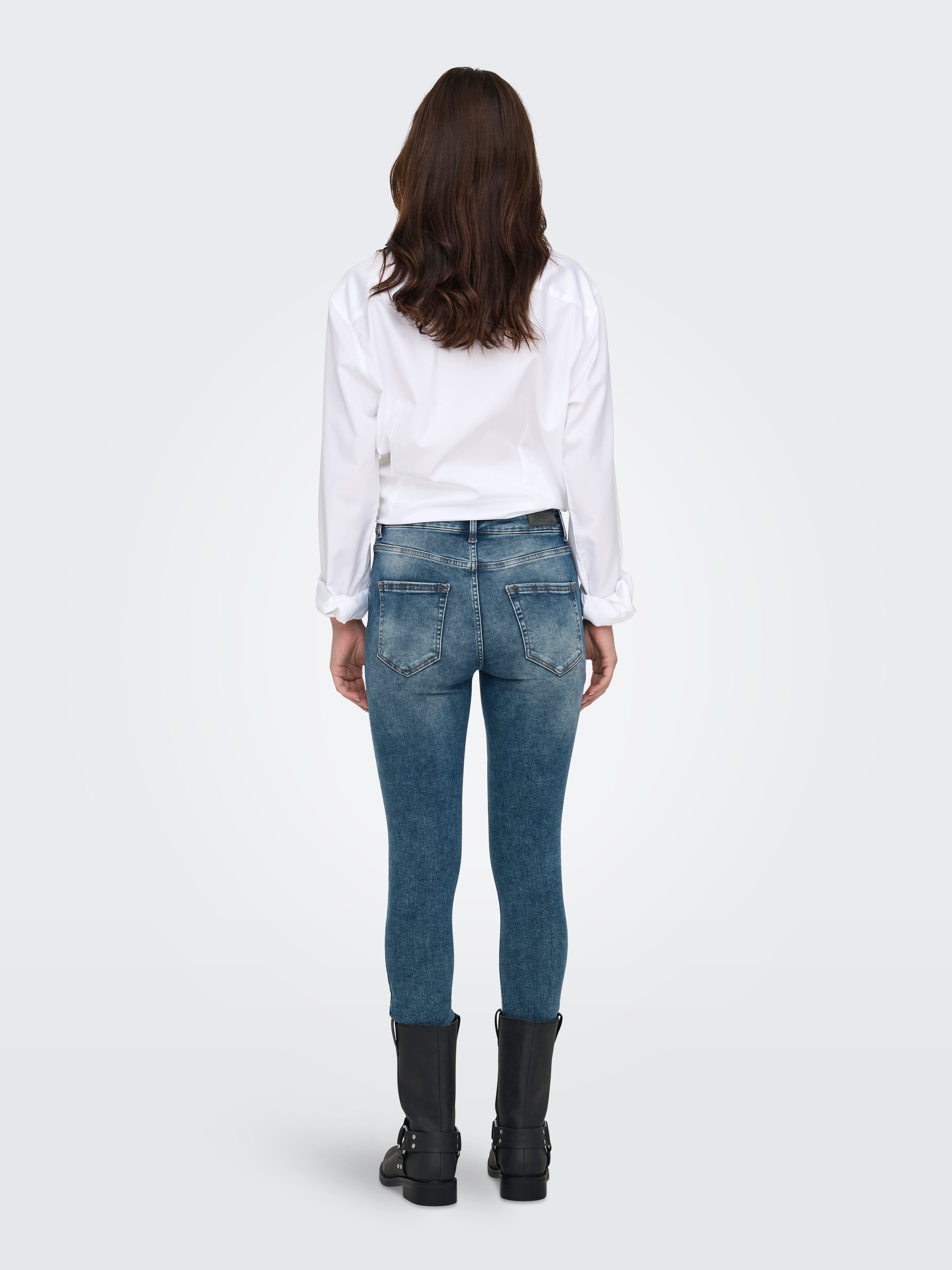 Only Skinny fit jeans ONLBLUSH MID SKIN ANK RW DNM REA593 NOOS