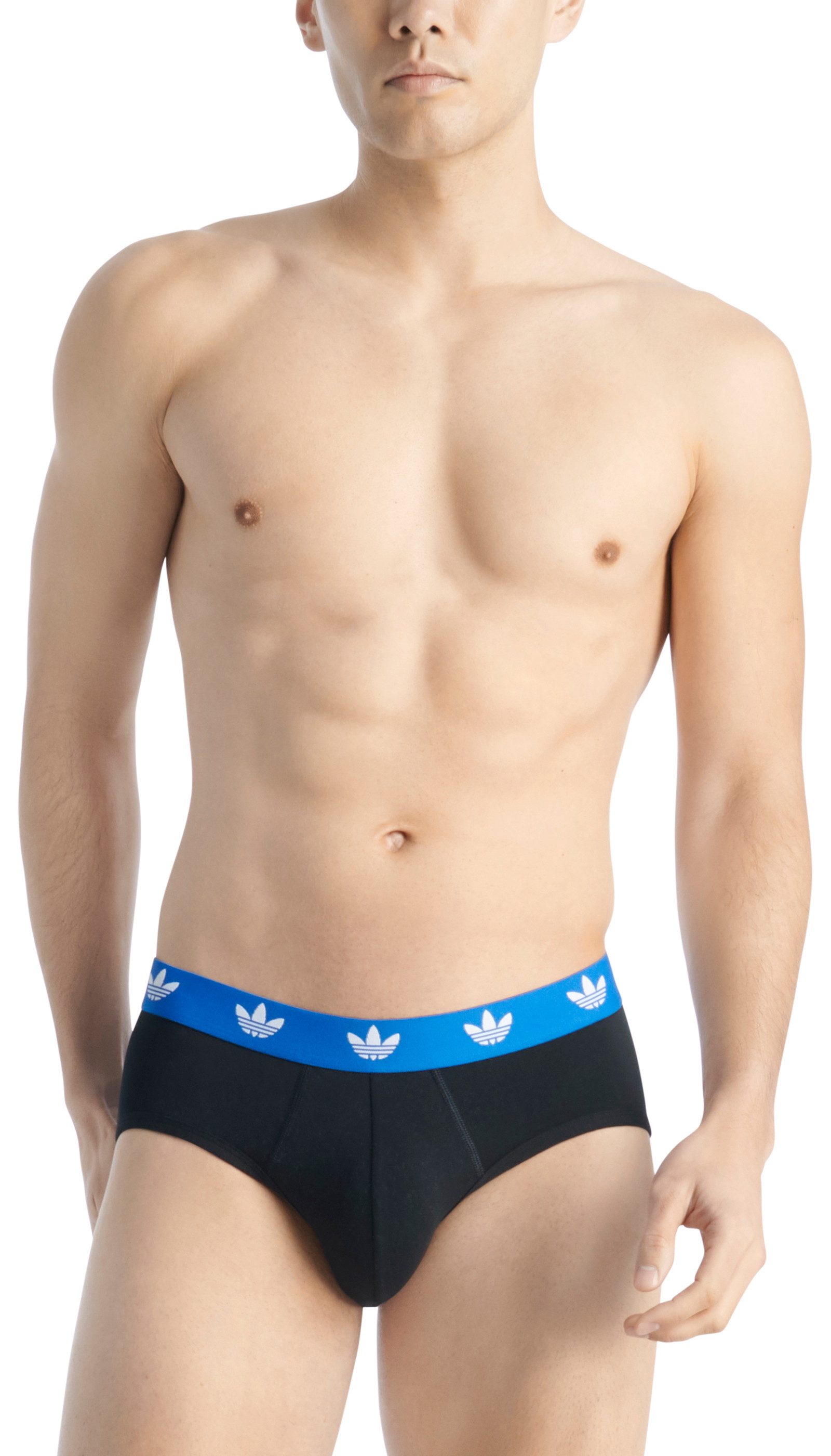 adidas Originals Slip Comfort Flex Cotton met iconische logoprint op de taille (Set van 3)