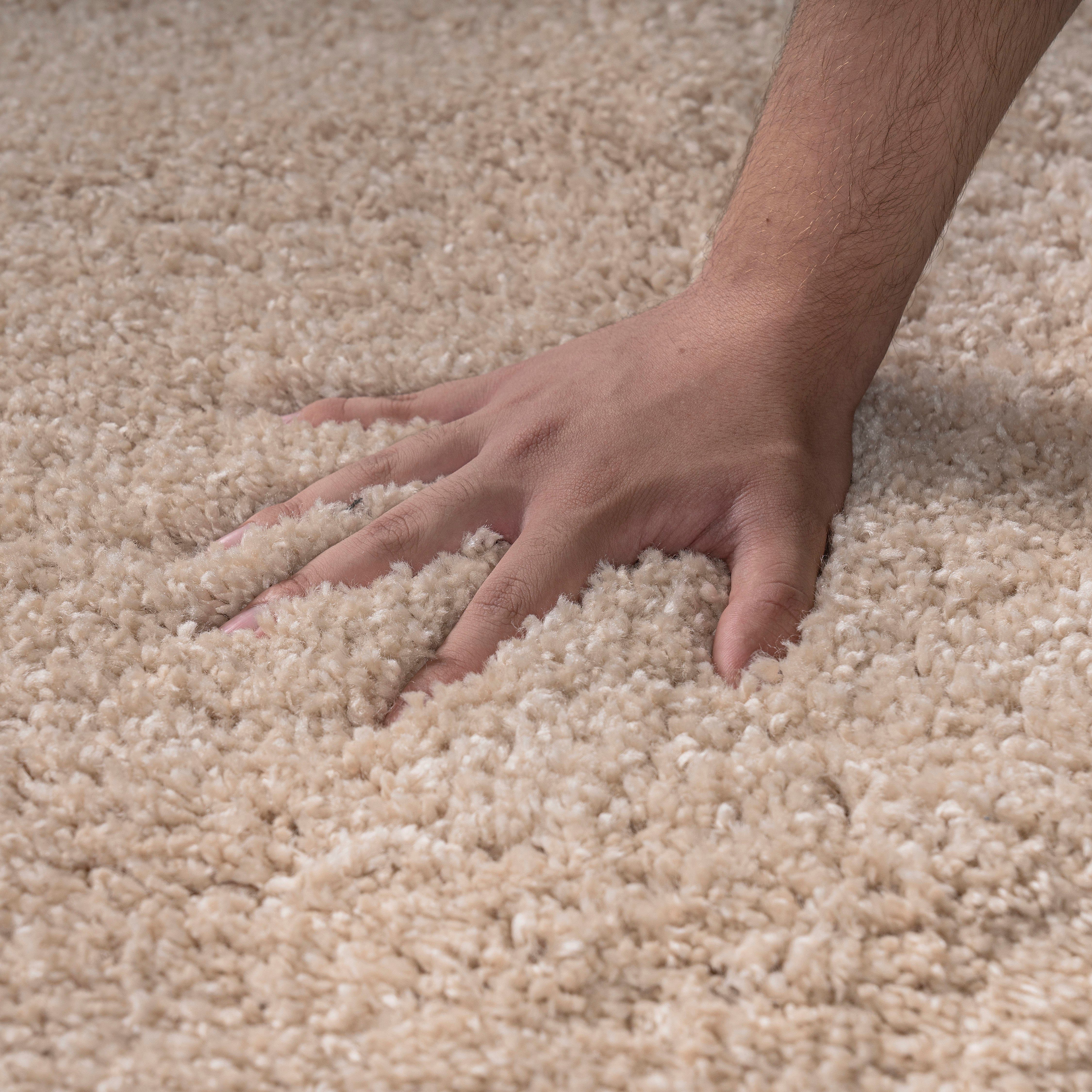 Bruno Banani Hoogpolig vloerkleed Shaggy Soft geweven, uni kleuren, bijzonder zacht en knuffelig, klantenfavoriet