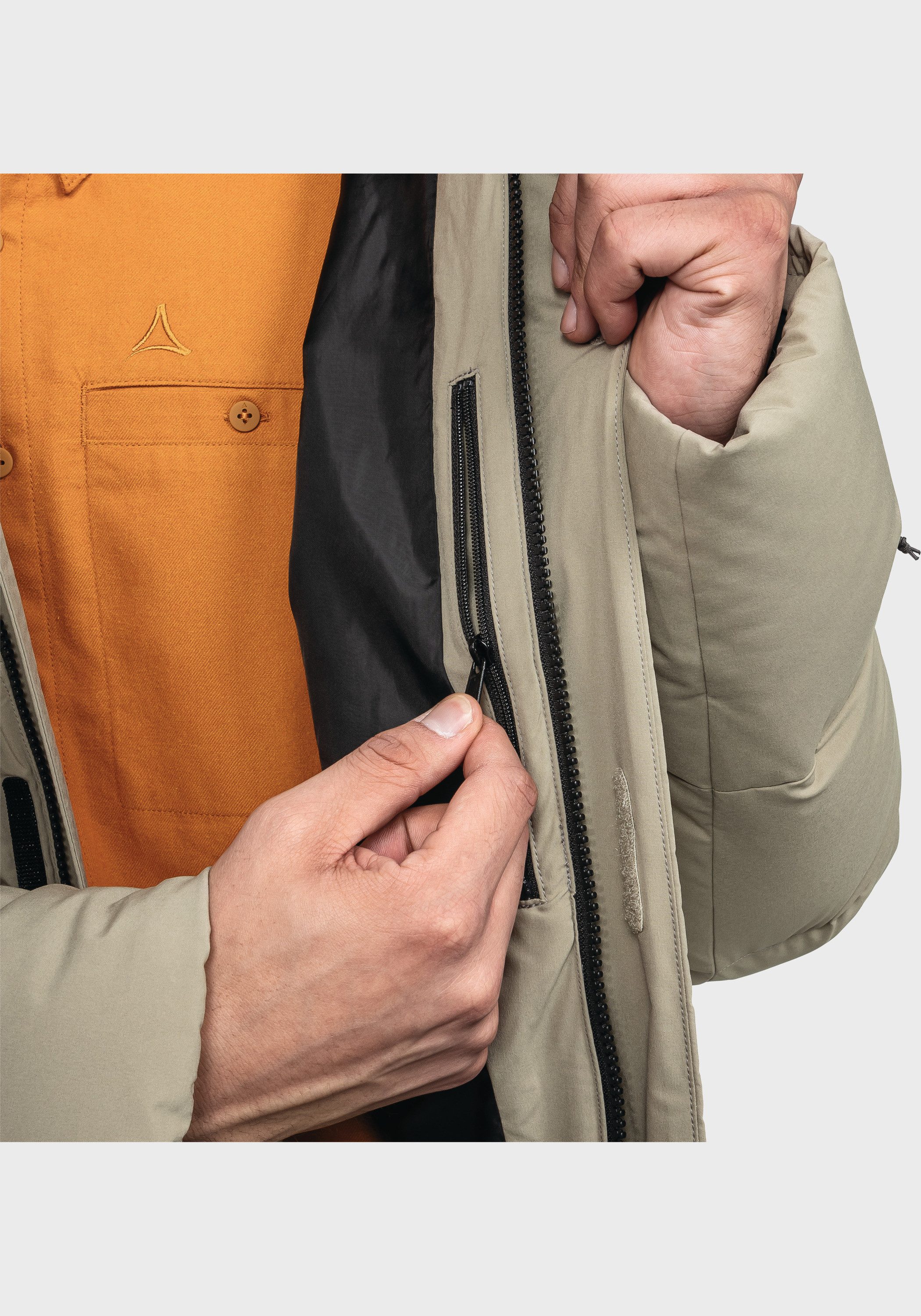 Schöffel Lang jack Urban Down Coat Style Cers MNS