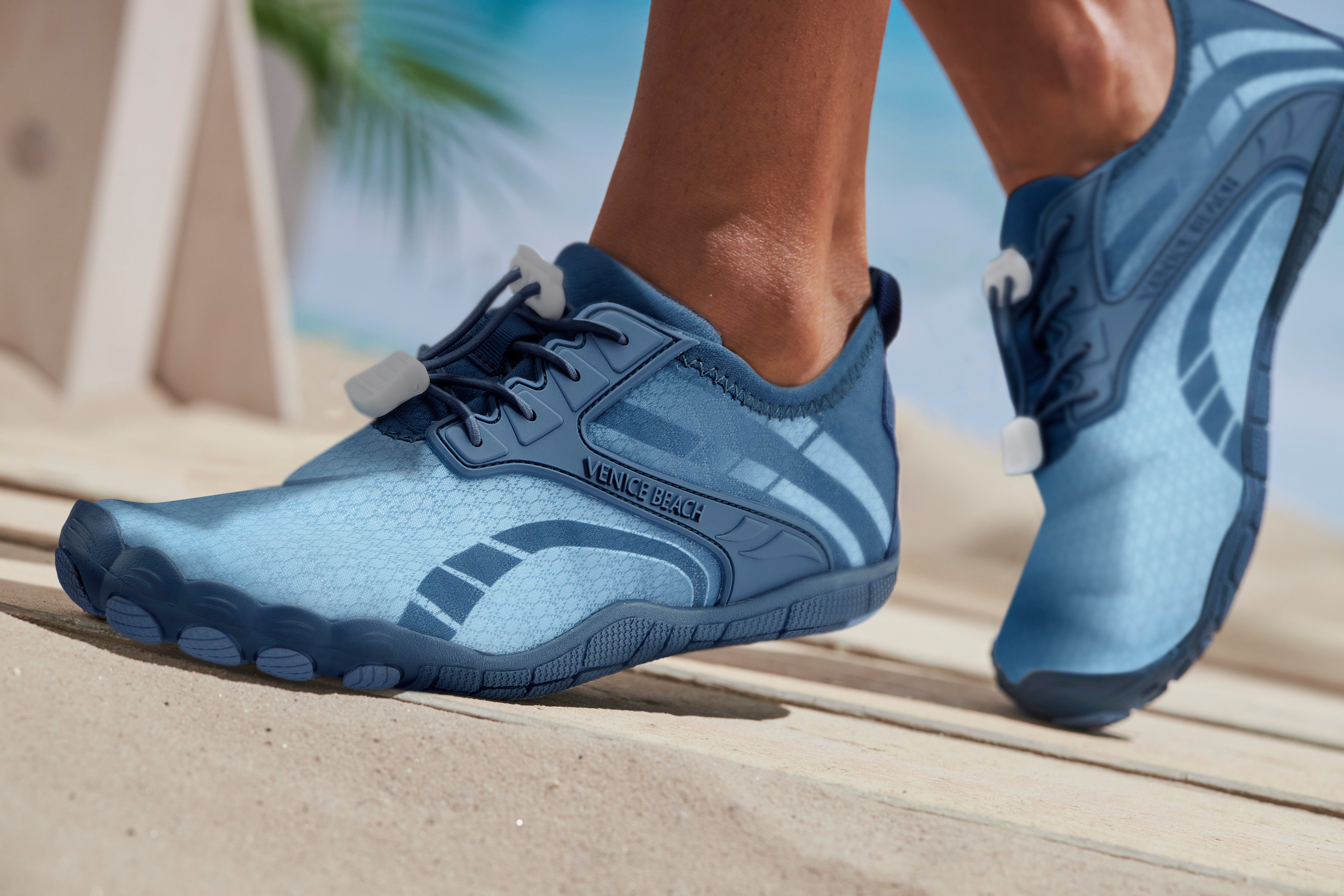 Venice Beach Waterschoenen met koord, badslipper, slipper, waterschoen, unisex vegan