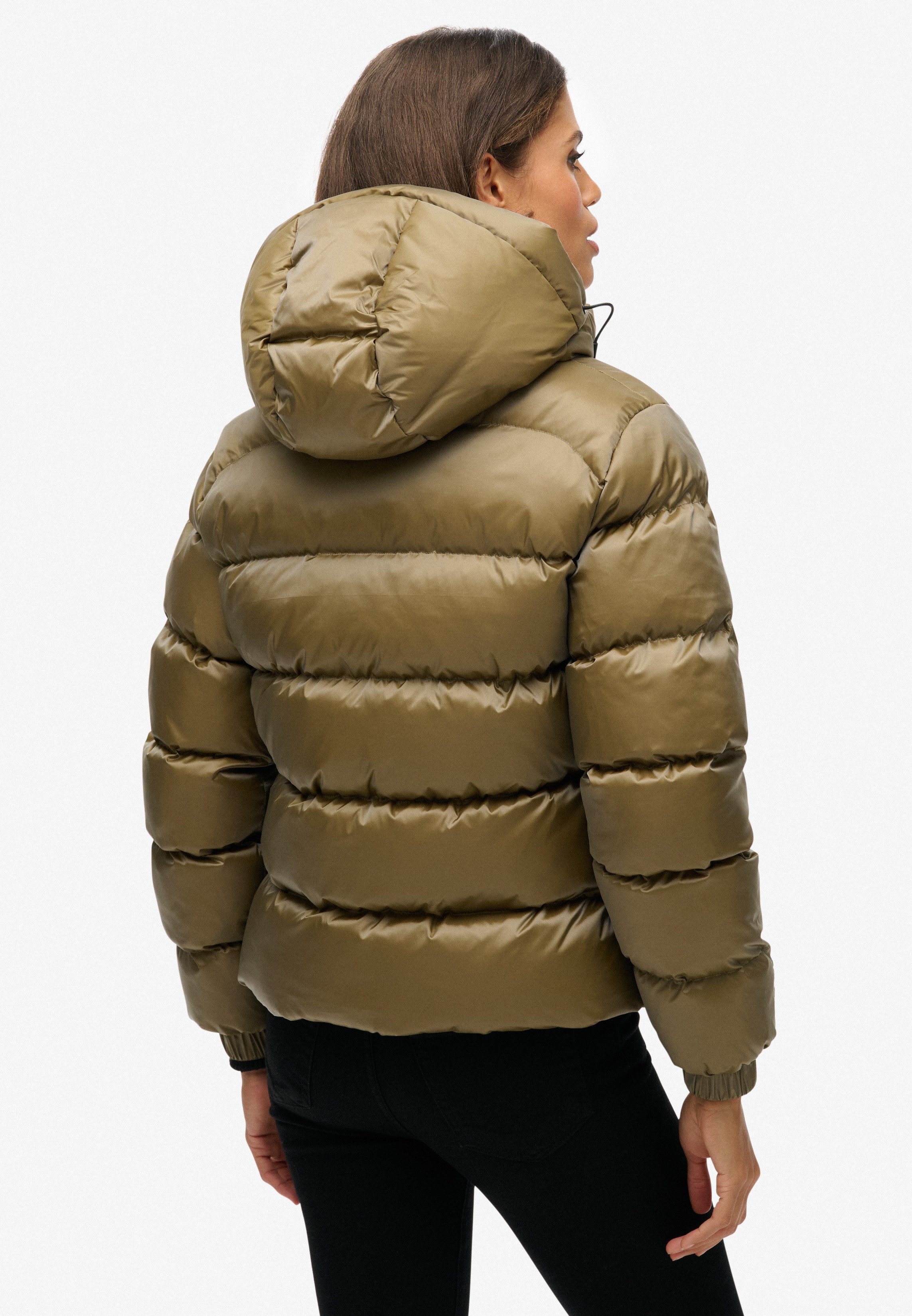 Superdry Gewatteerde jas HOODED LUXE SPORTS PUFFER