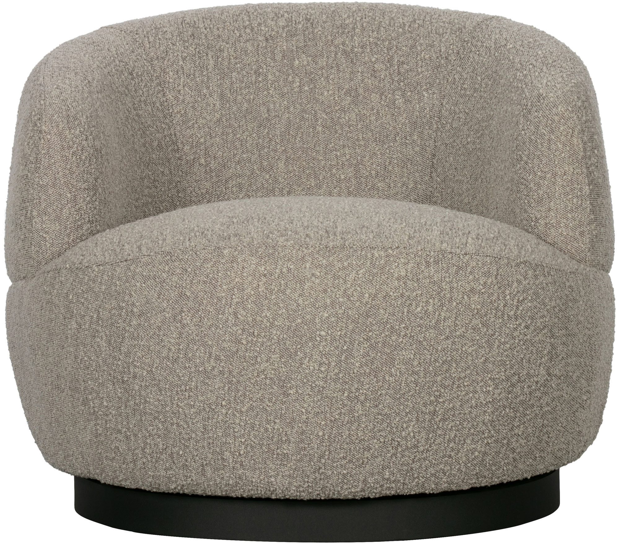 Draaifauteuil Woolly naturel schapenvacht