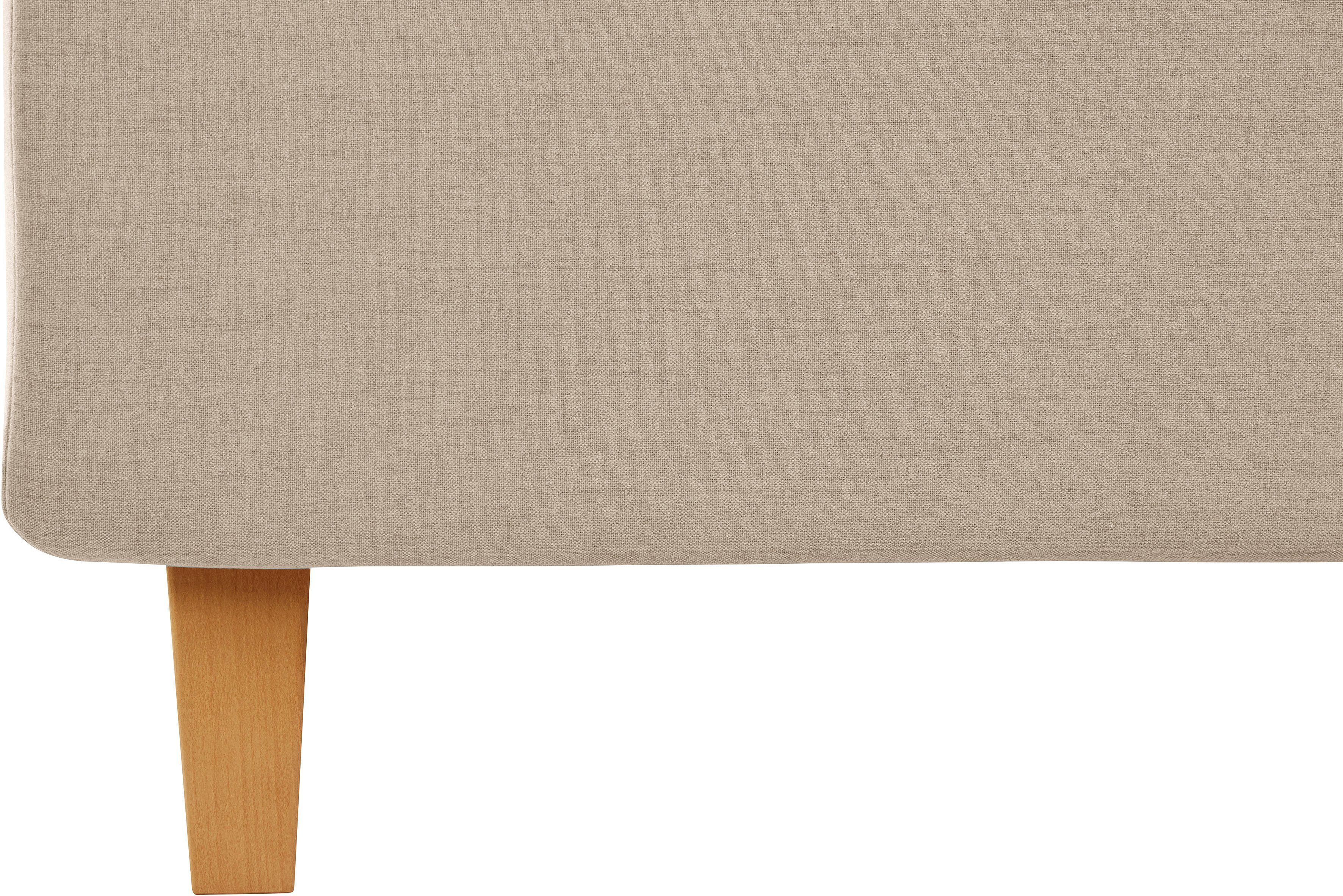 Guido Maria Kretschmer Home&Living Gestoffeerd bed Sunley 140 Kruisstiksel, hoofdbordhoogte 142 cm, zonder of met matras/lattenbodem