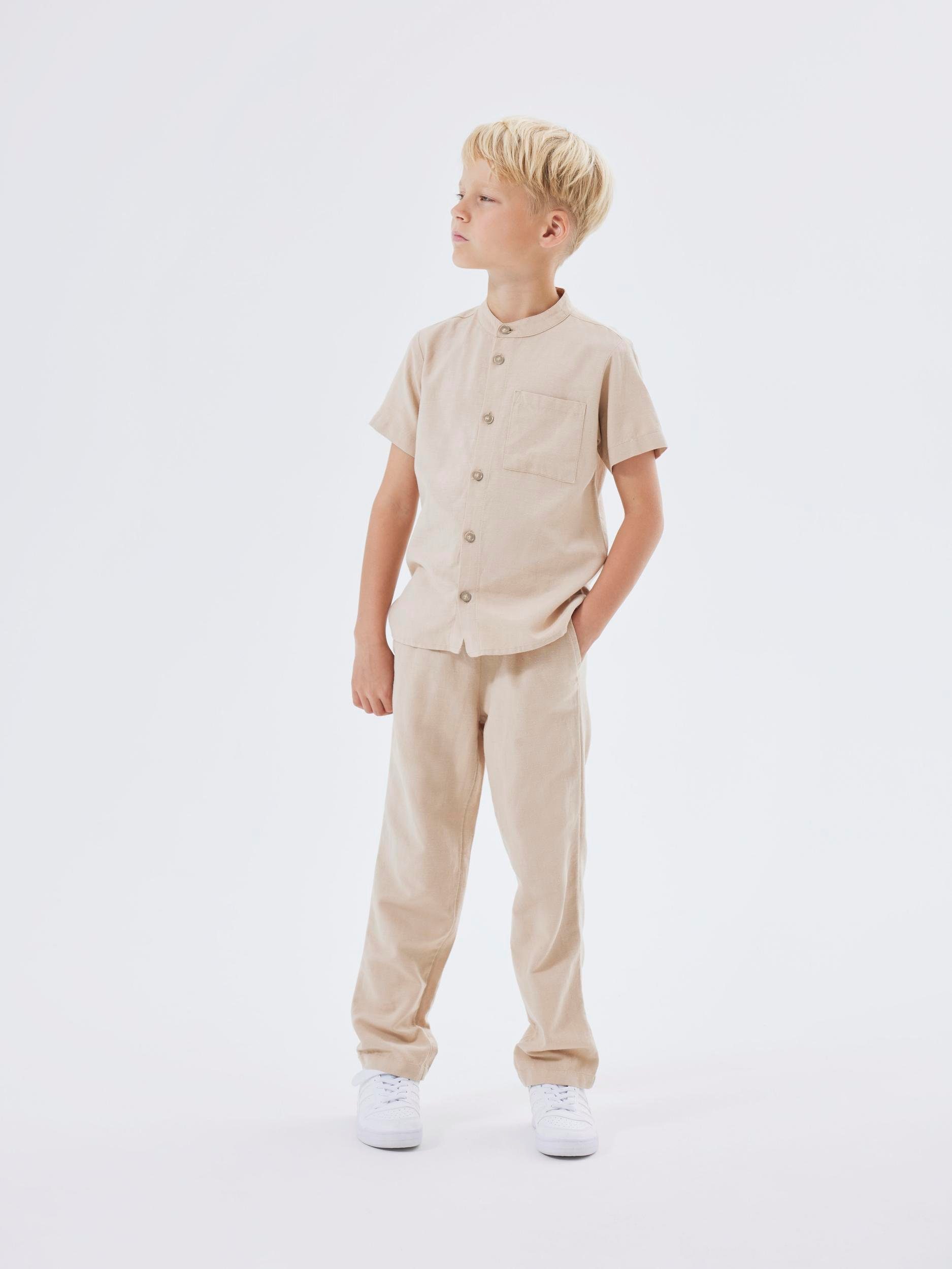 Name It Overhemd met korte mouwen NKMFAHER SS SHIRT F NOOS
