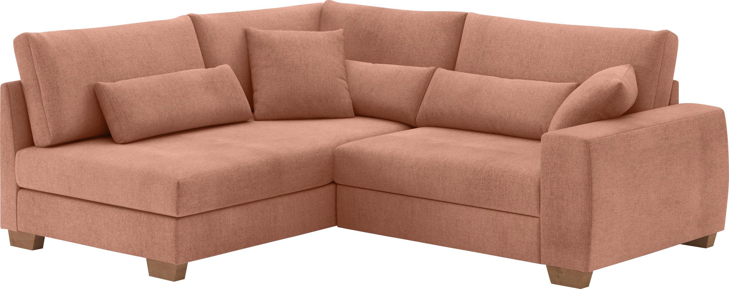 Mr. Couch Hoekbank Helena L-vorm Met binnenvering, optioneel met bed en pocketvering