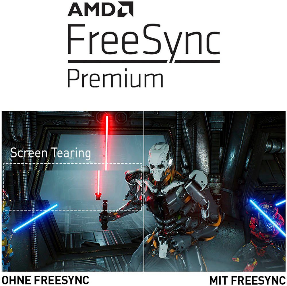 MSI Curved-gaming-ledscherm Optix G24C6P, 60 cm / 24", Full HD