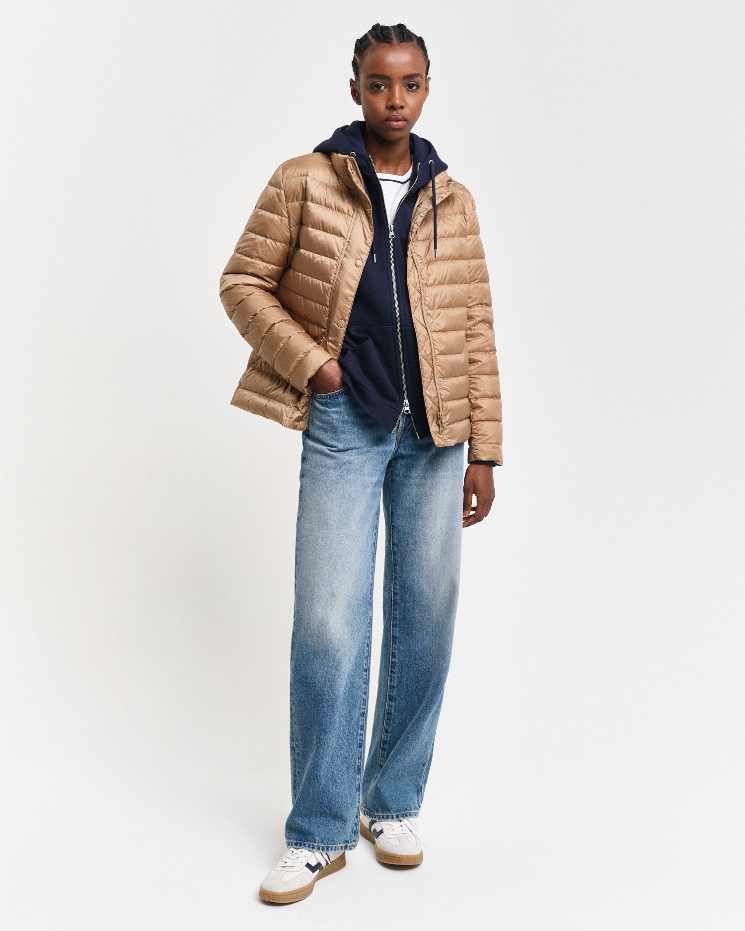 Gant Gewatteerde jas LIGHT DOWN JACKET Waterafstotend lichtgewicht gewatteerde jas