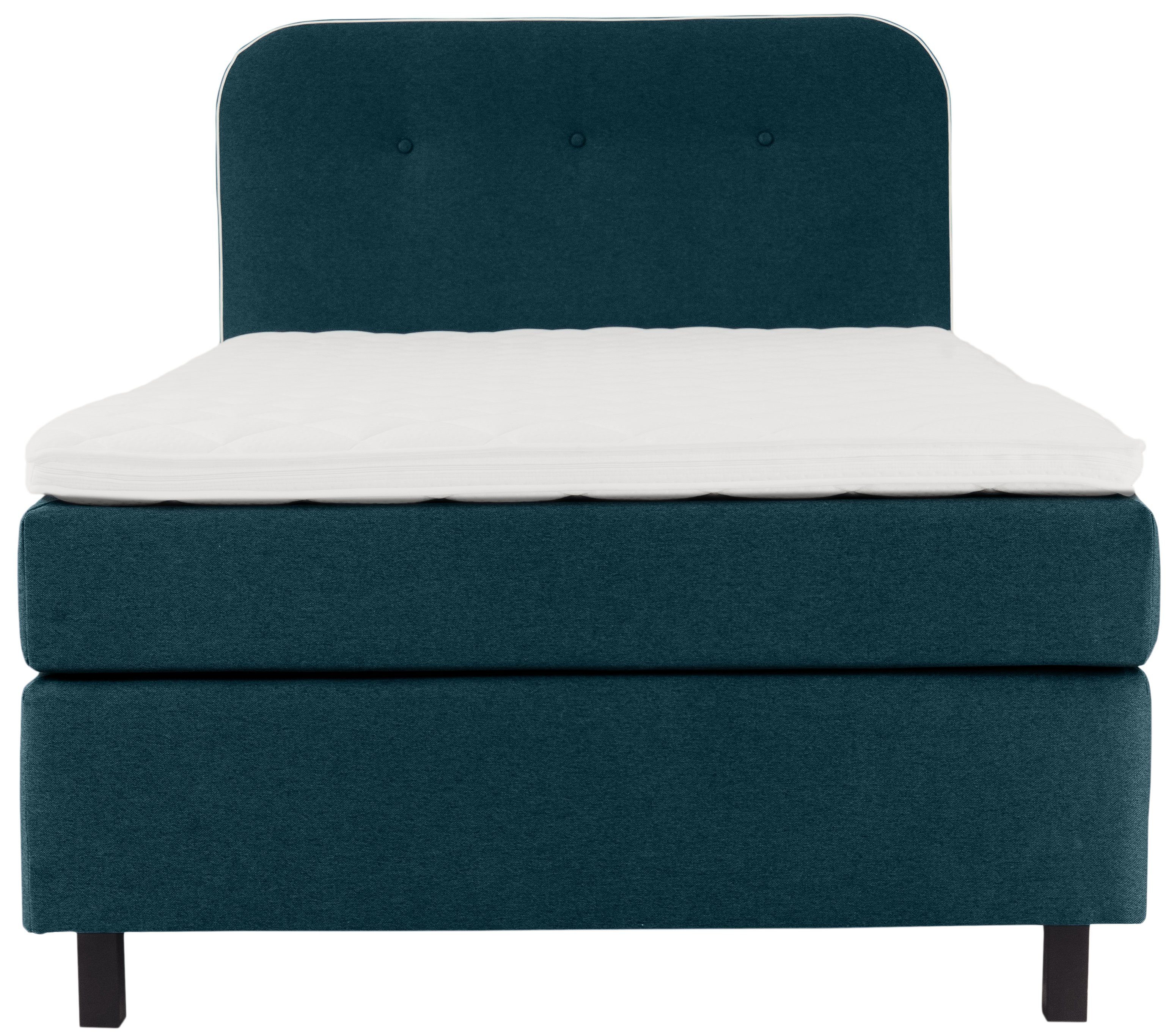Places of Style Boxspring Marausa met pocketveringsmatras, met decoratieve opstaande naad