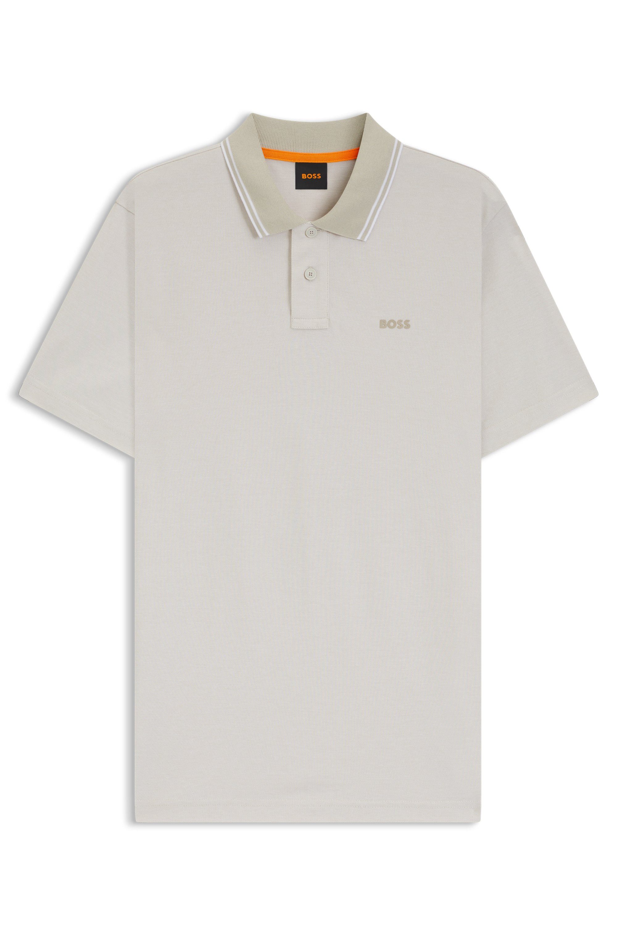Boss Orange Poloshirt PeoxfordNew met een polokraag