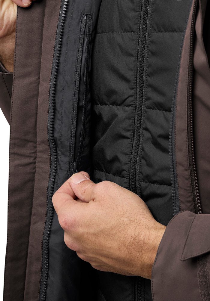 Jack Wolfskin Functioneel 3-in-1-jack ROMBERG 3-in-1 JKT M