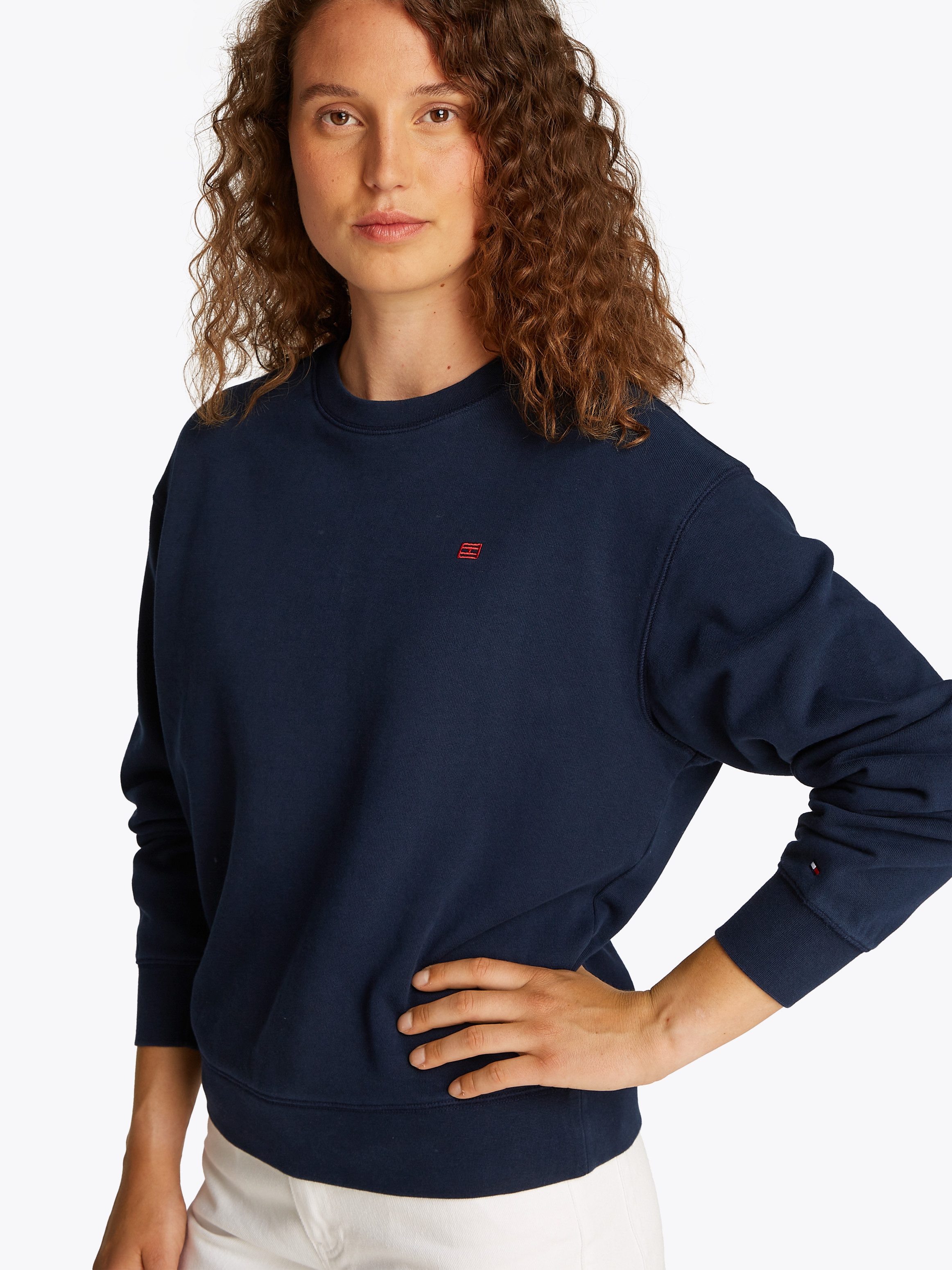 Tommy Hilfiger Sweatshirt REG CONTRAST FLAG SWEATSHIRT