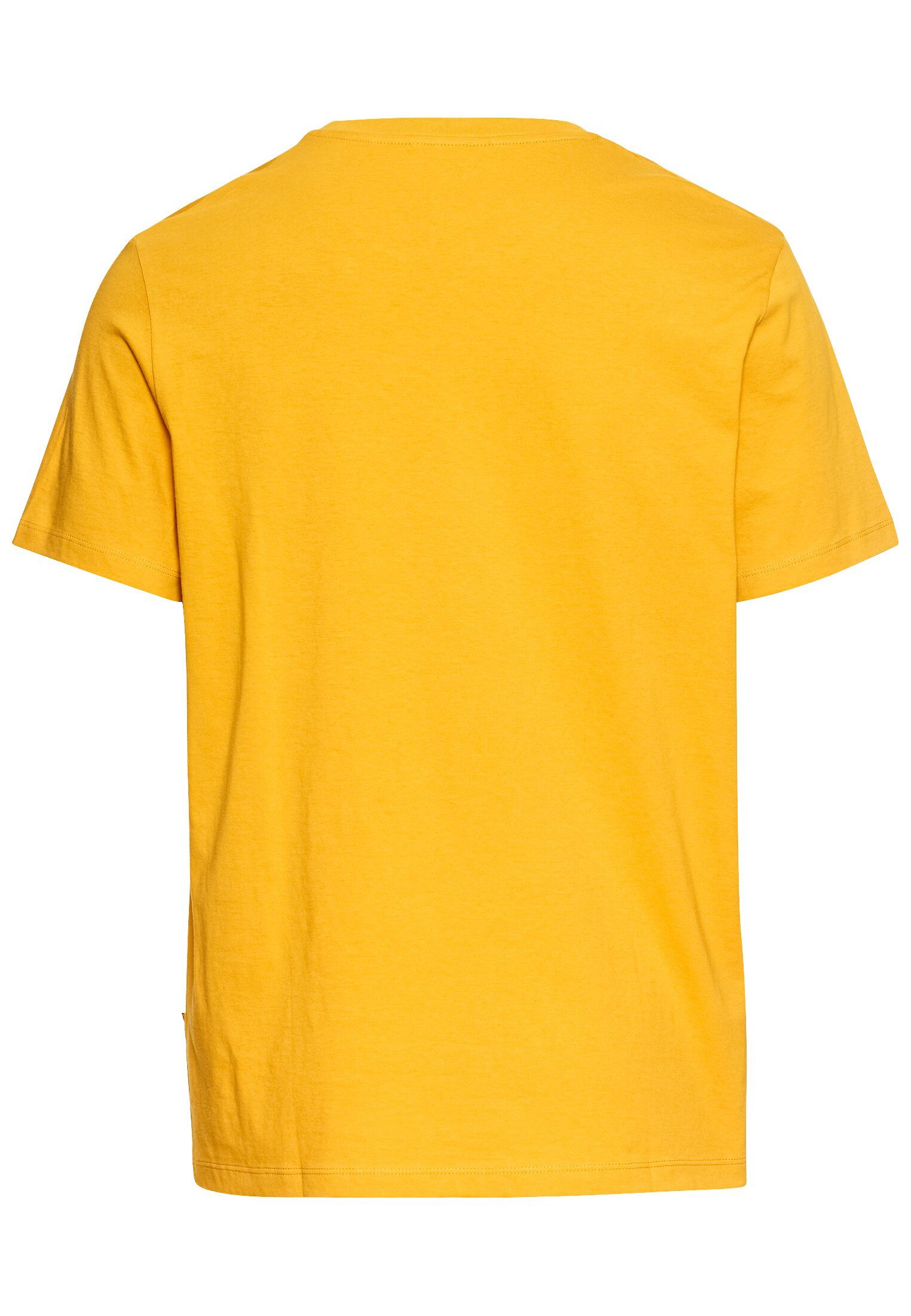 camel active T-shirt met logoborduursel
