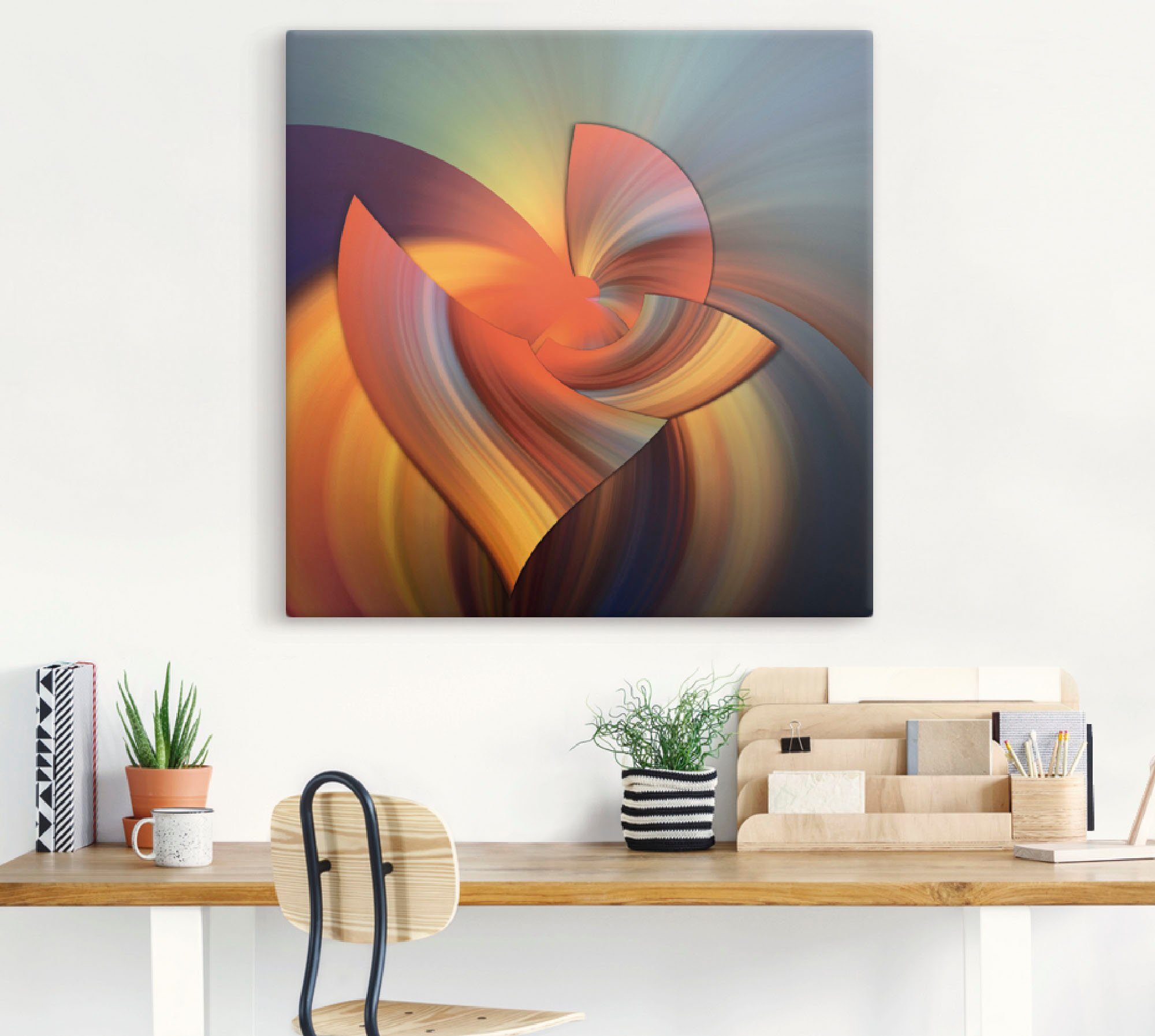 Artland Artprint Abstract in multicolour als artprint op linnen, poster, muursticker in verschillende maten
