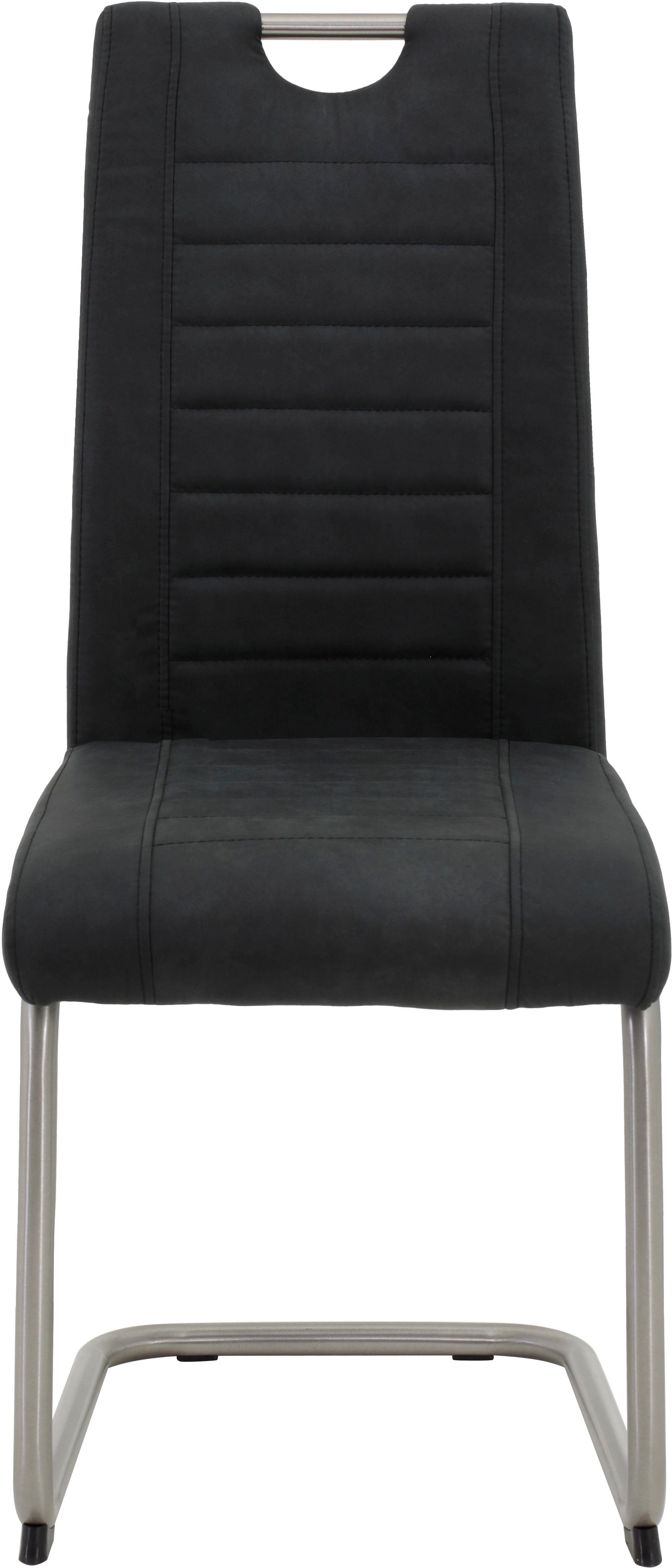 HELA Eethoek Ulla uittrekbaar 140 - 220 cm, edelstaal, 140 kg belastbaar (set, 5-delig)