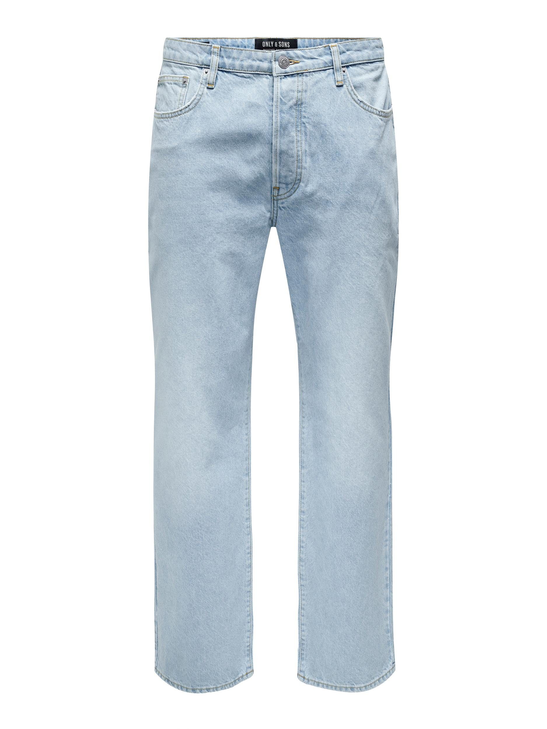 ONLY & SONS Loose fit jeans ONSFADE LOOSE WB 6778 A14 DNM NOOS