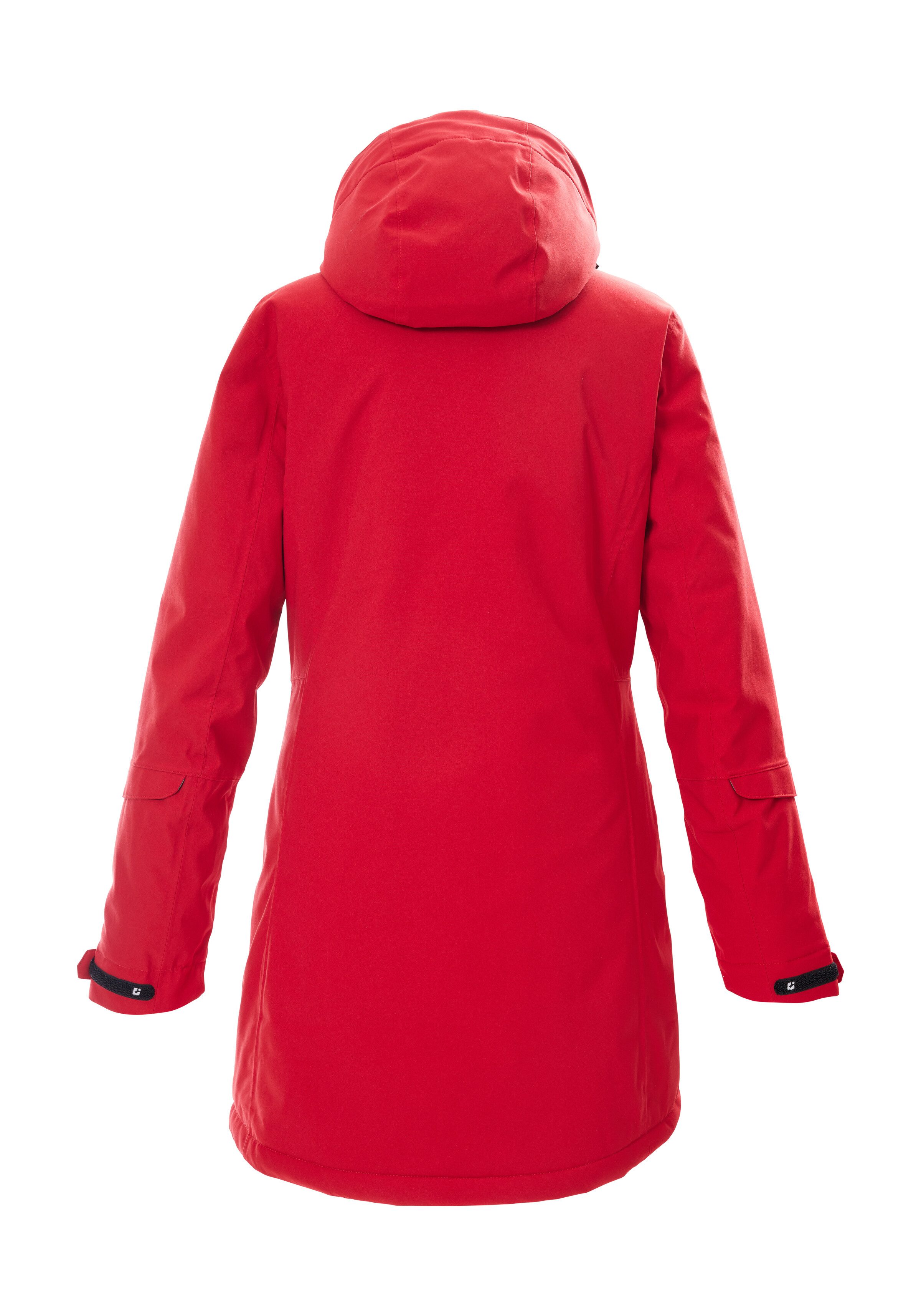 Killtec Parka KOW 20 WMN PRK Water- en winddichte parka met verstelbare capuchon en opbergruimte