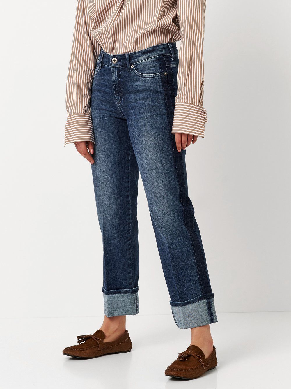 TONI 7/8 jeans Ella Turn Up in five-pocketsstijl