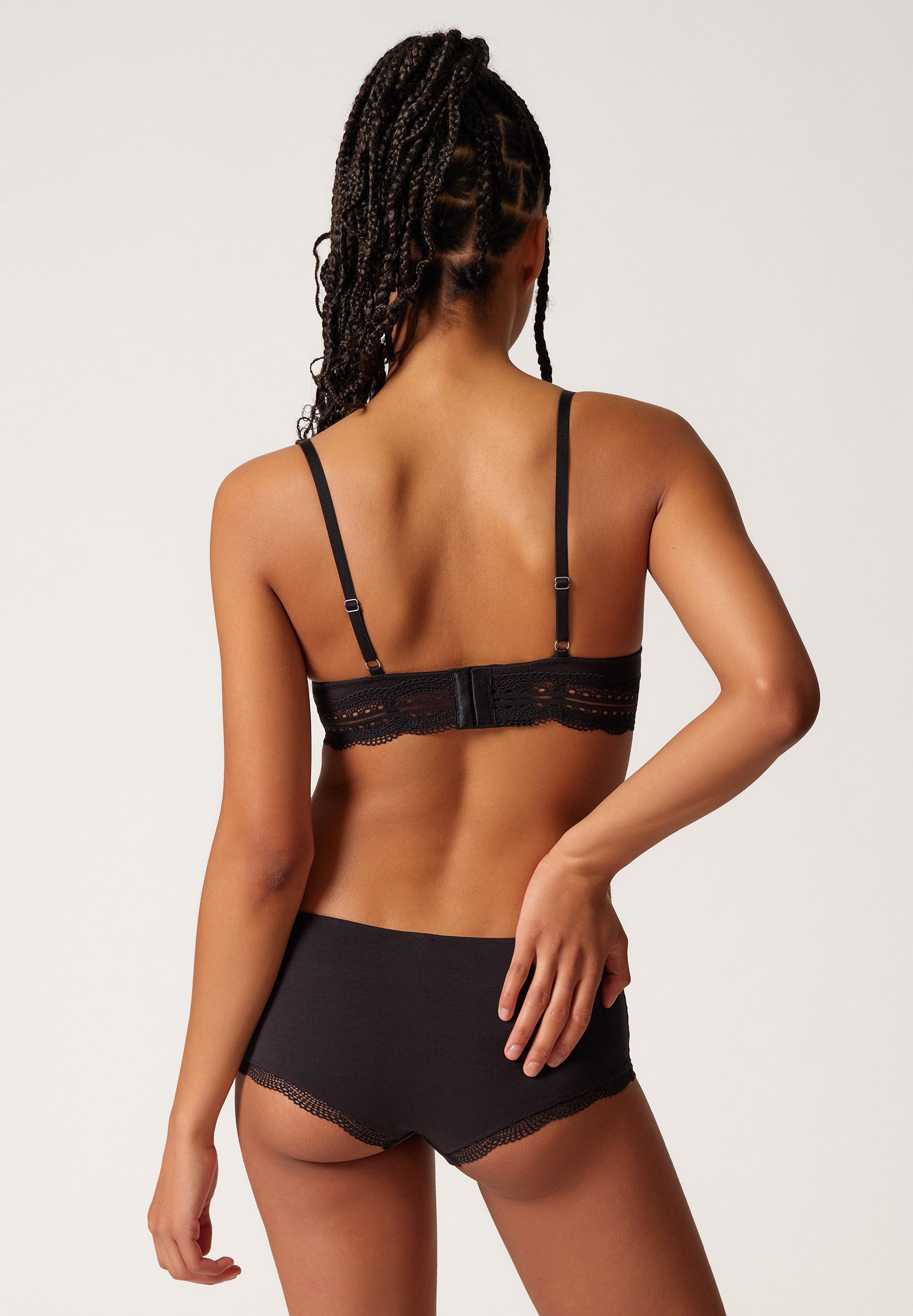 Skiny® Bh met steuncups Classicotton Fijne kant aan de onderborst