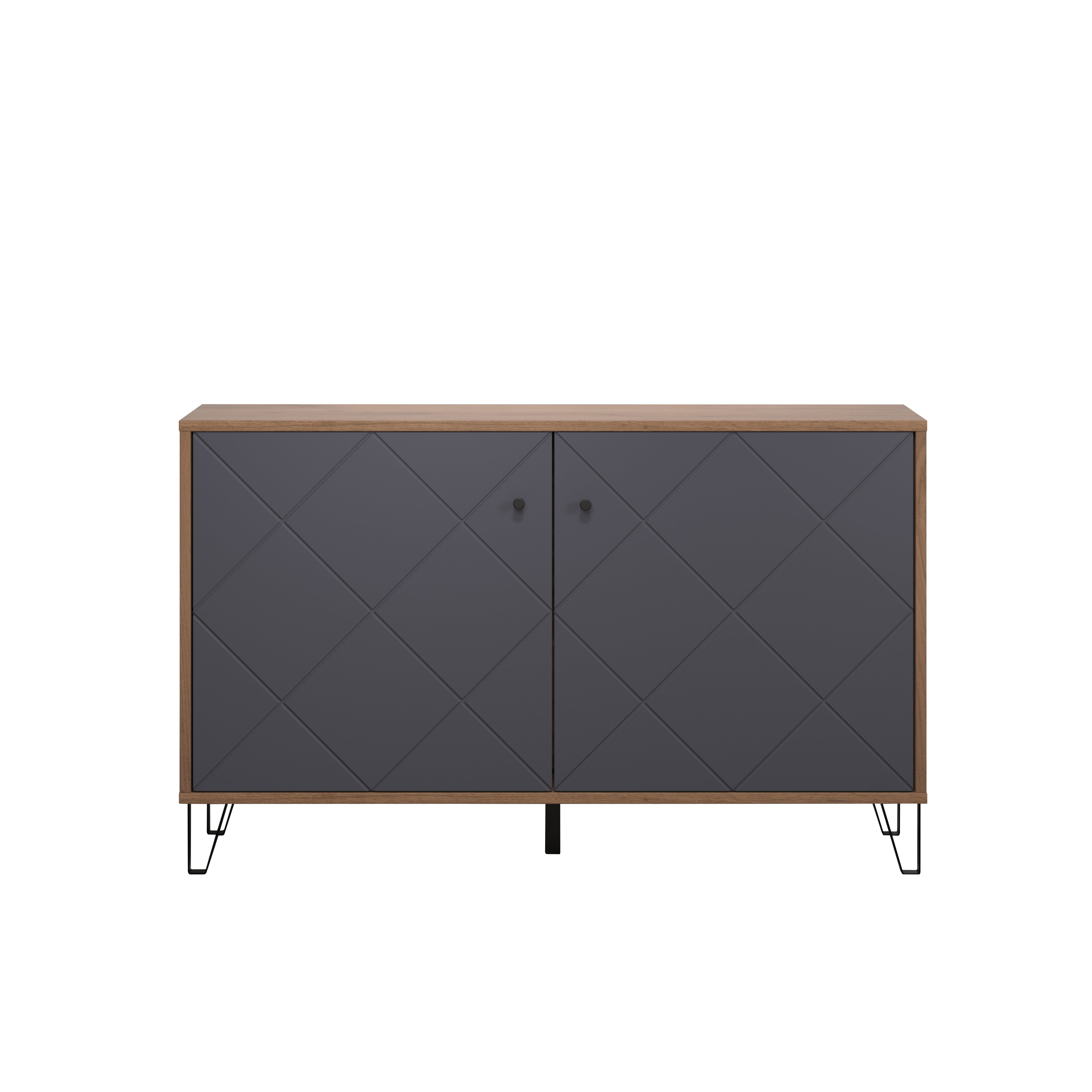Places of Style Dressoir MOLVENO opvallend design met gestructureerde fronten, soft-closetechniek (1 stuk)
