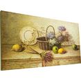 myflair moebel  accessoires artprint fenja wanddecoratie, motief bloemen, 90x48 cm, woonkamer multicolor