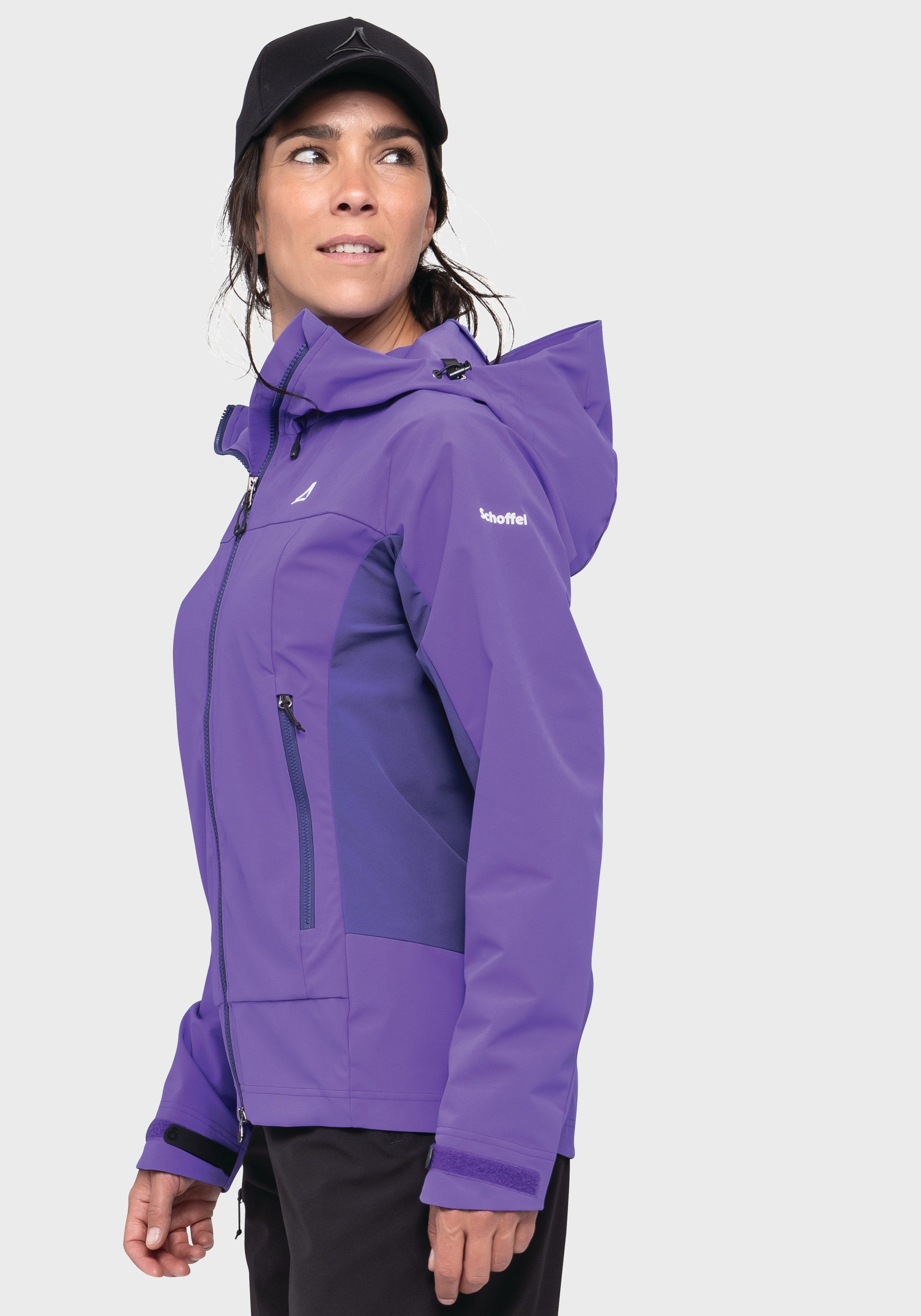 Schöffel Outdoorjack Mountain Softshell Jk Style Blaueis WMS