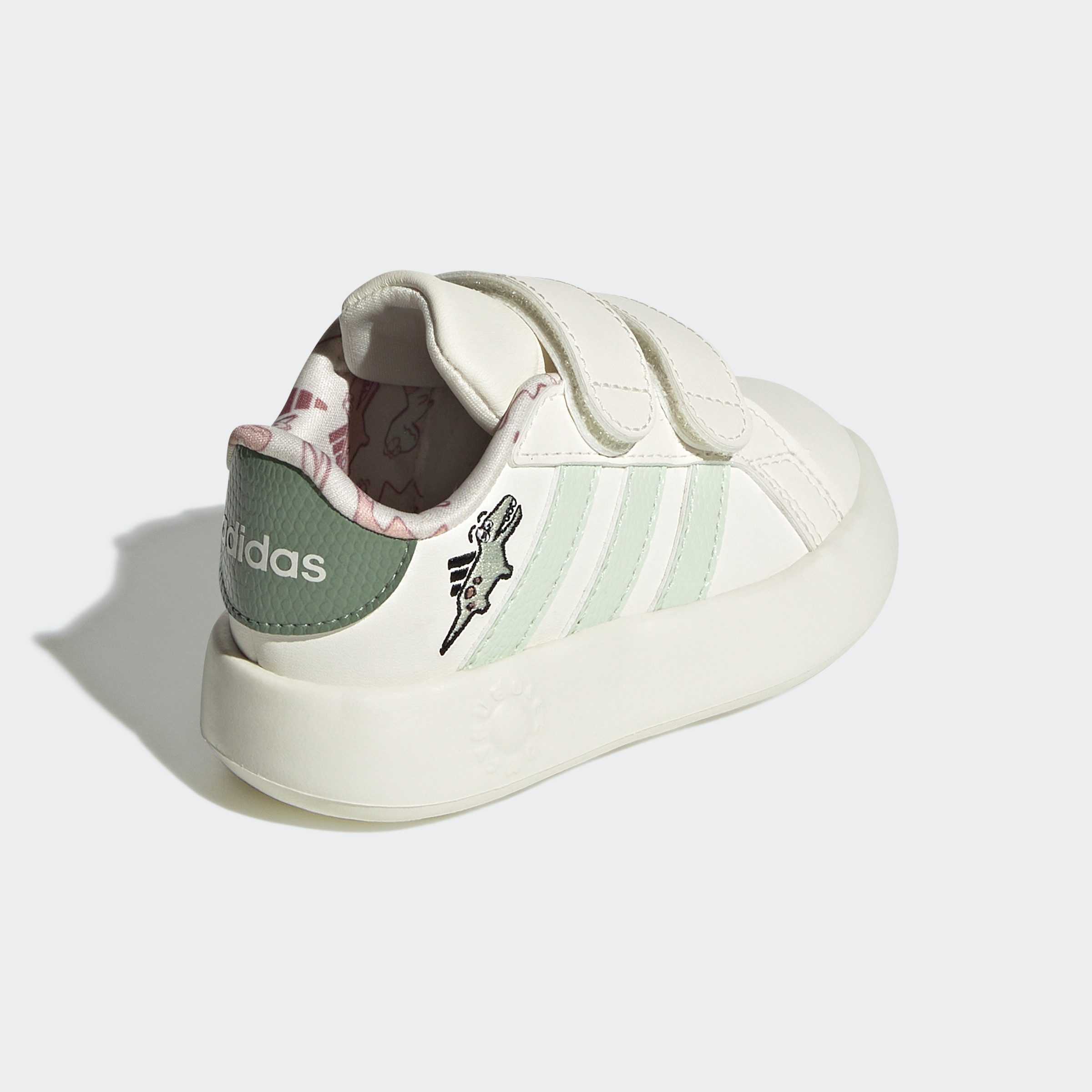 adidas Sportswear Klittenbandschoenen DINO GRAND COURT 2.0 KIDS Design geïnspireerd op de adidas Superstar, voor kinderen