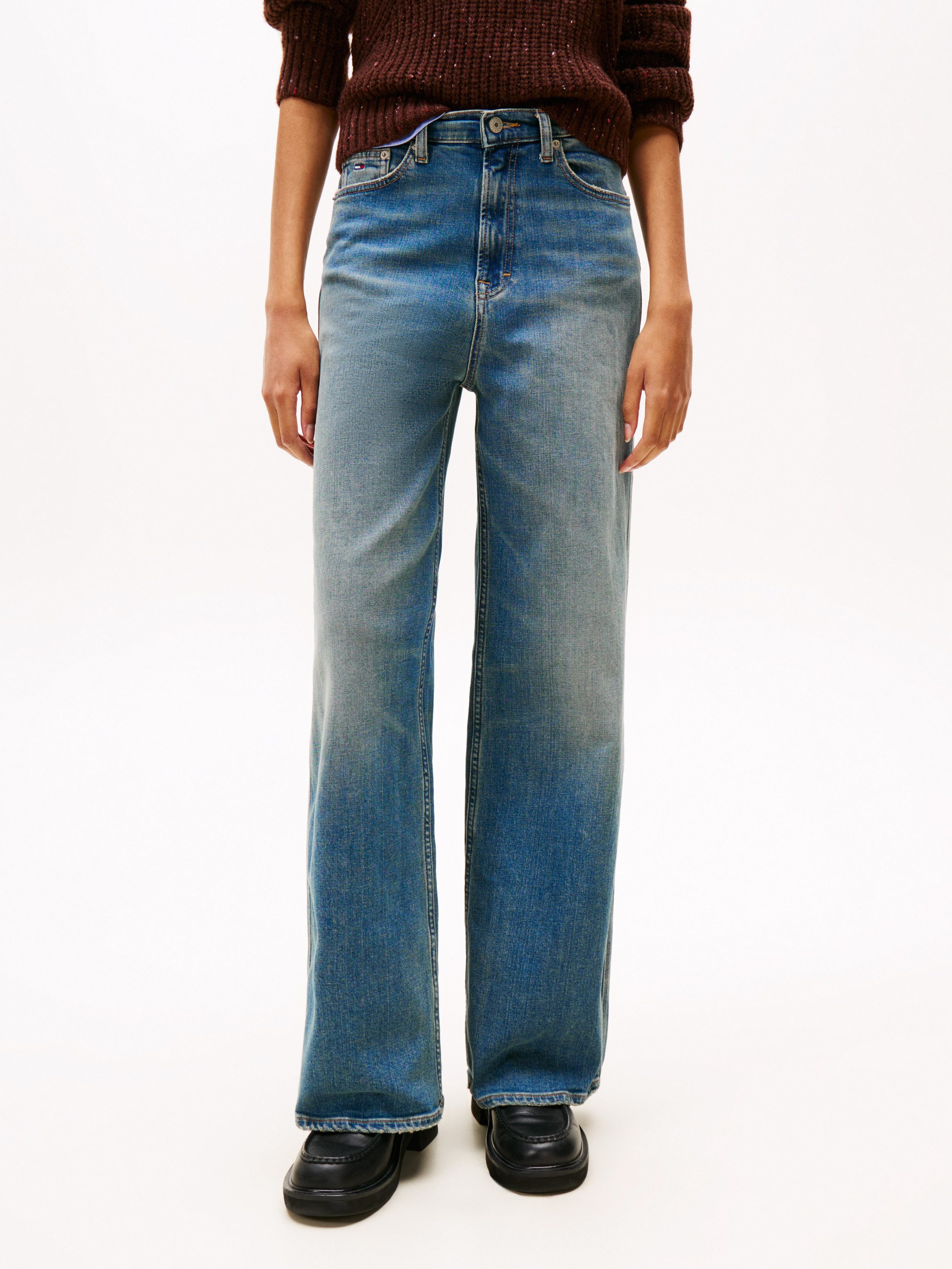 TOMMY JEANS Wijde jeans Claire High Rise