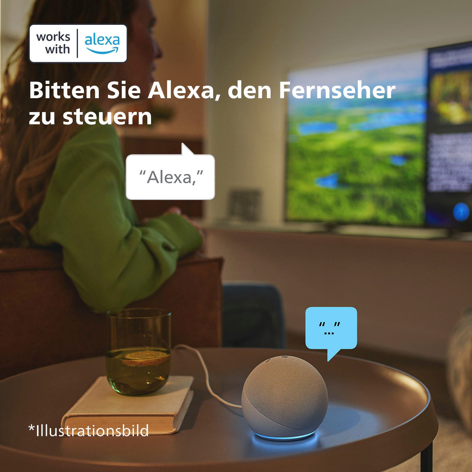Philips Led-TV, 80 cm / 32", HD, Smart TV