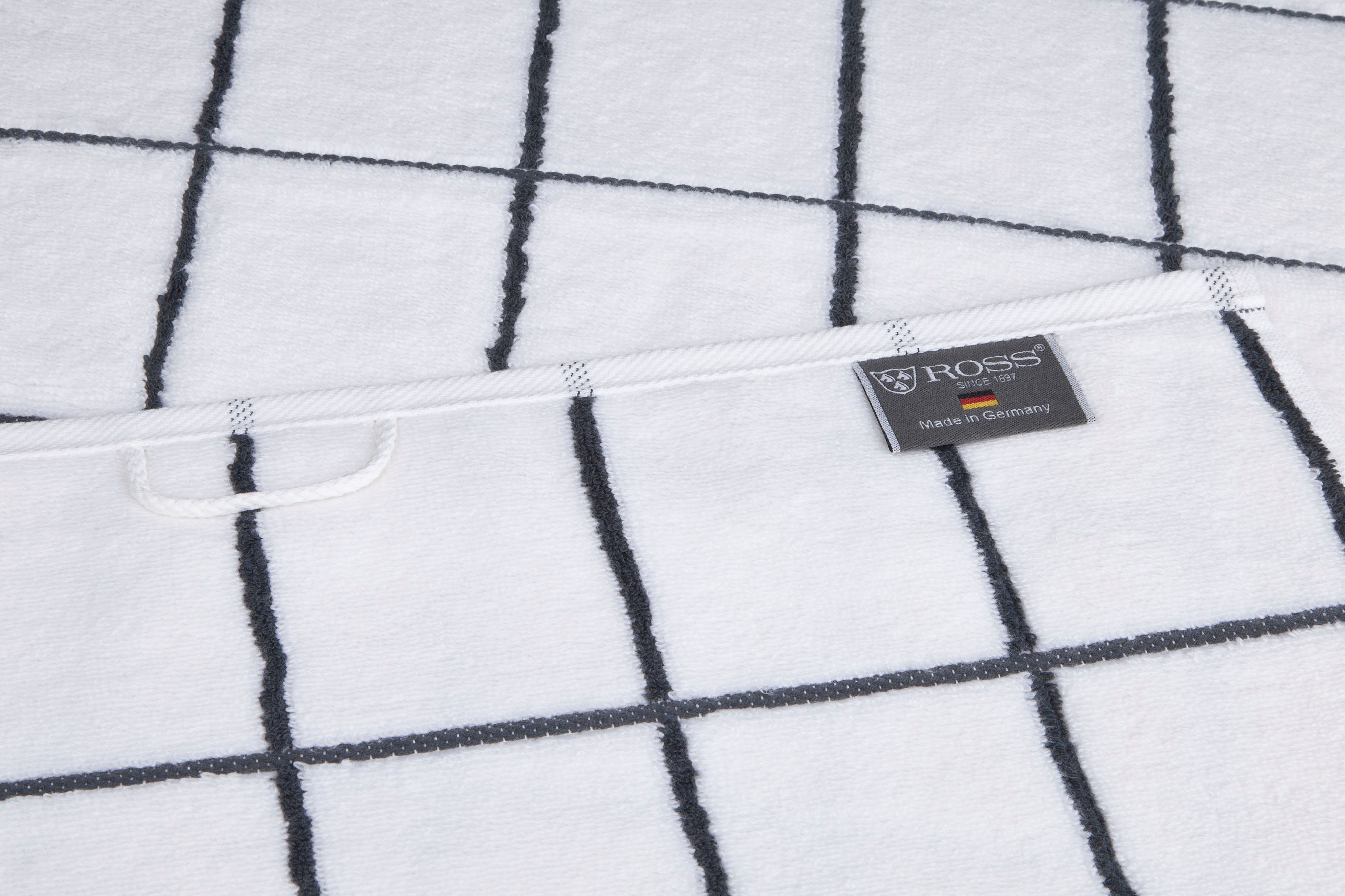 ROSS Handdoeken Cashmere geruit in modieuze kleuren (2 stuks)