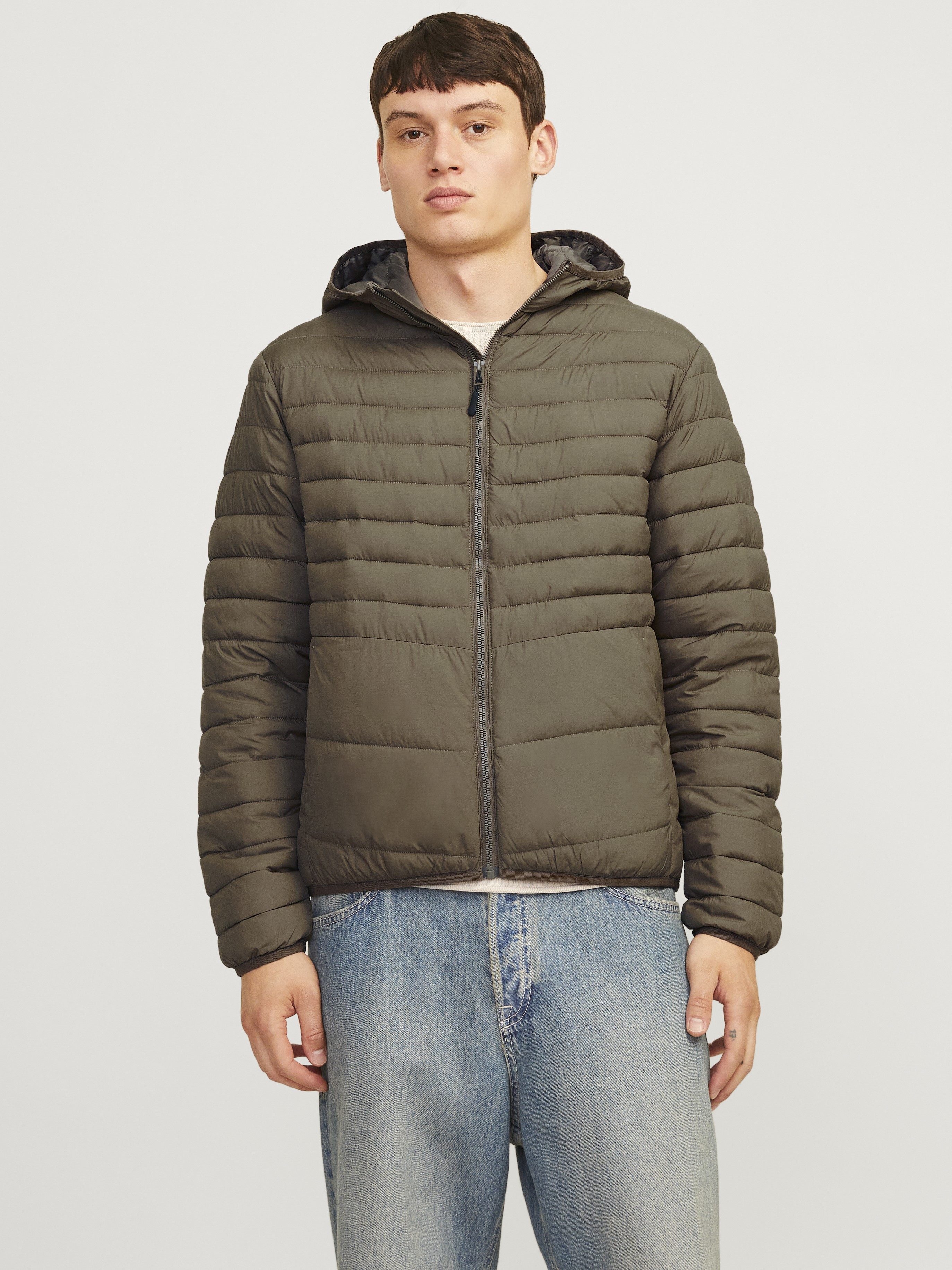 Jack & Jones Gewatteerde jas JJESTATE PACKABLE PUFFER HOOD NOOS