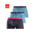 s.oliver red label beachwear boxershort (3 stuks) blauw