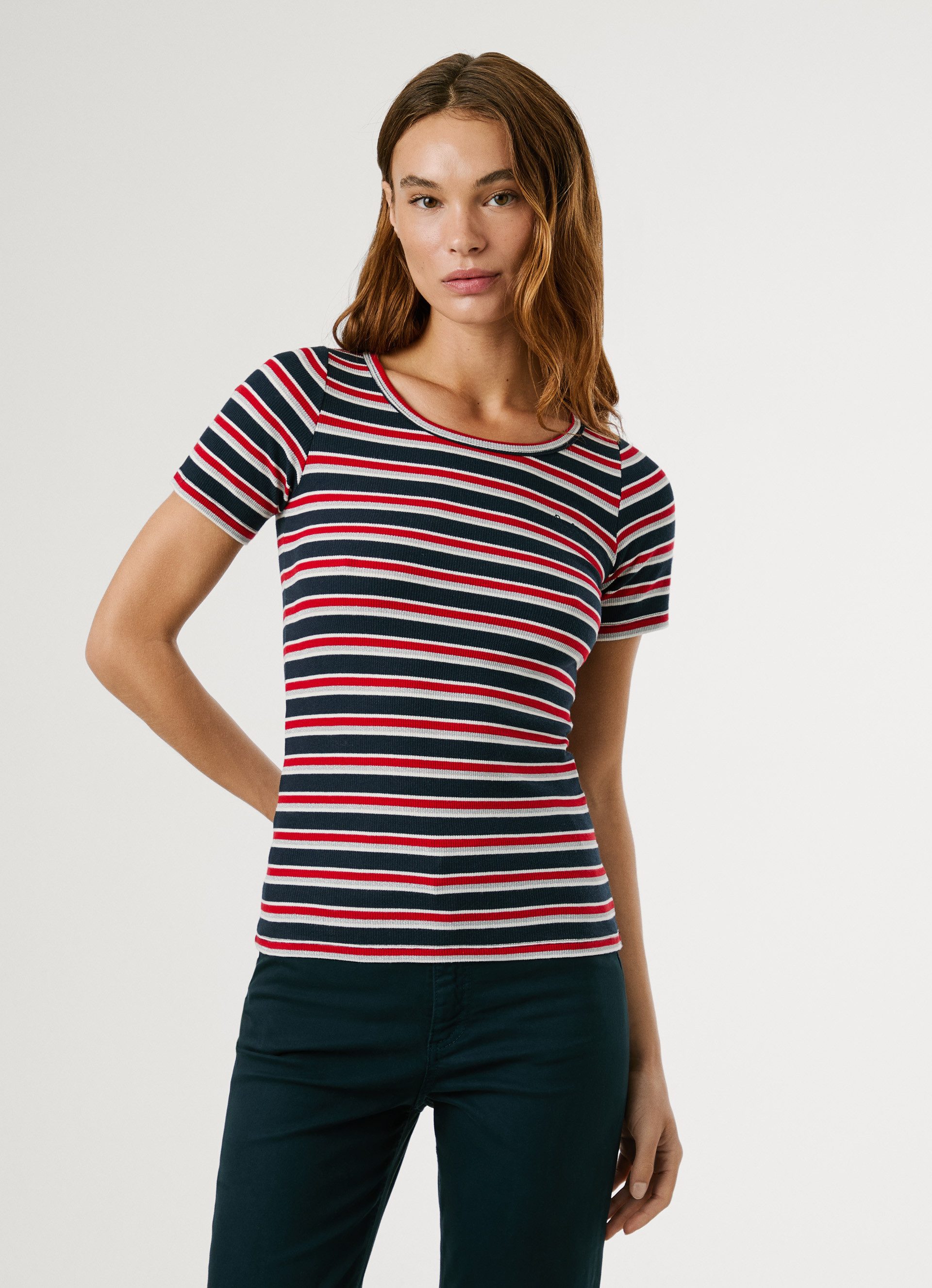 Pepe Jeans Shirt met korte mouwen BAMBU