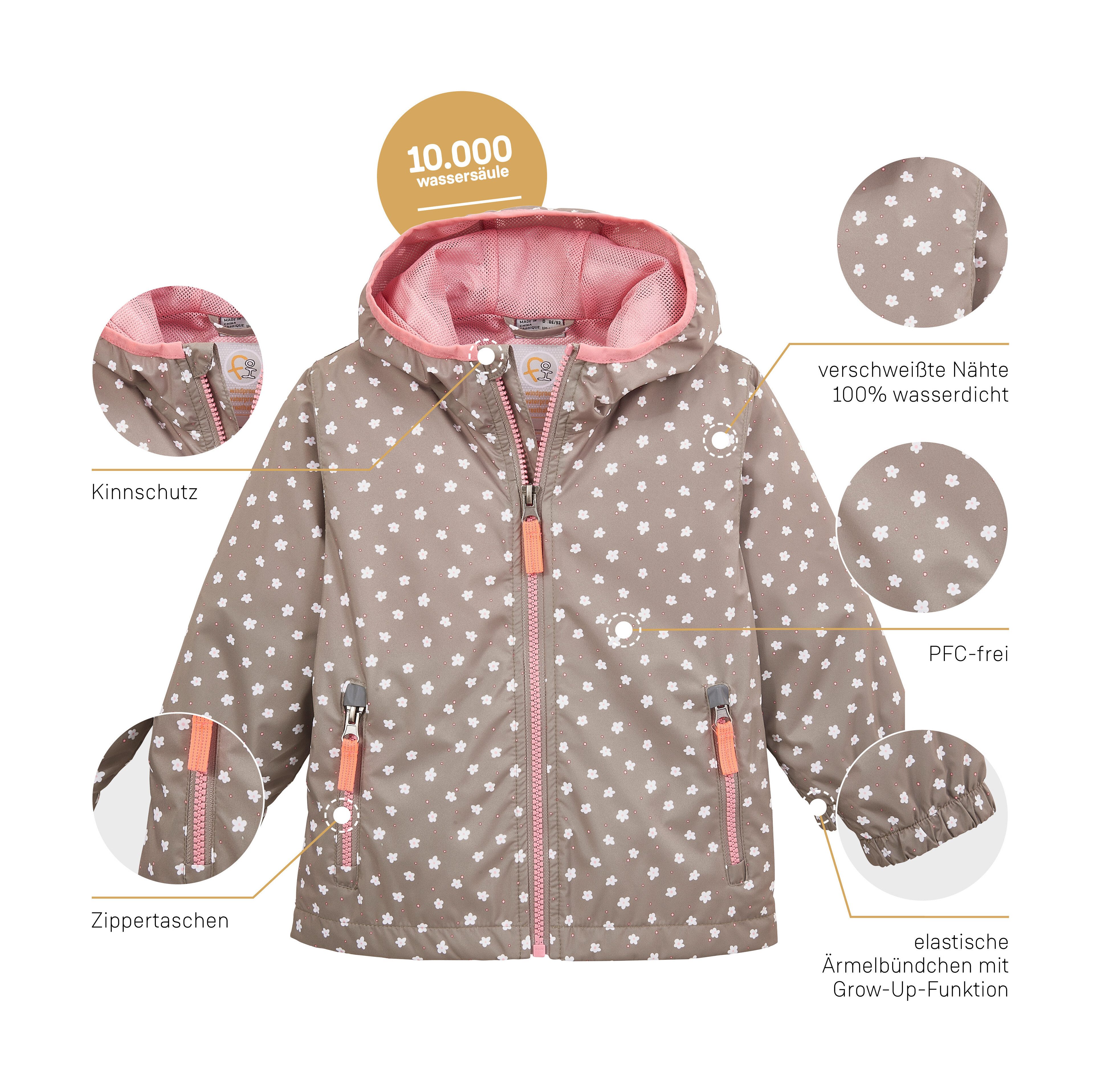 first instinct by killtec Outdoorjack FIOS 71 MNS JCKT Waterdicht, verlengbare mouwen, PFAs-vrije impregnatie