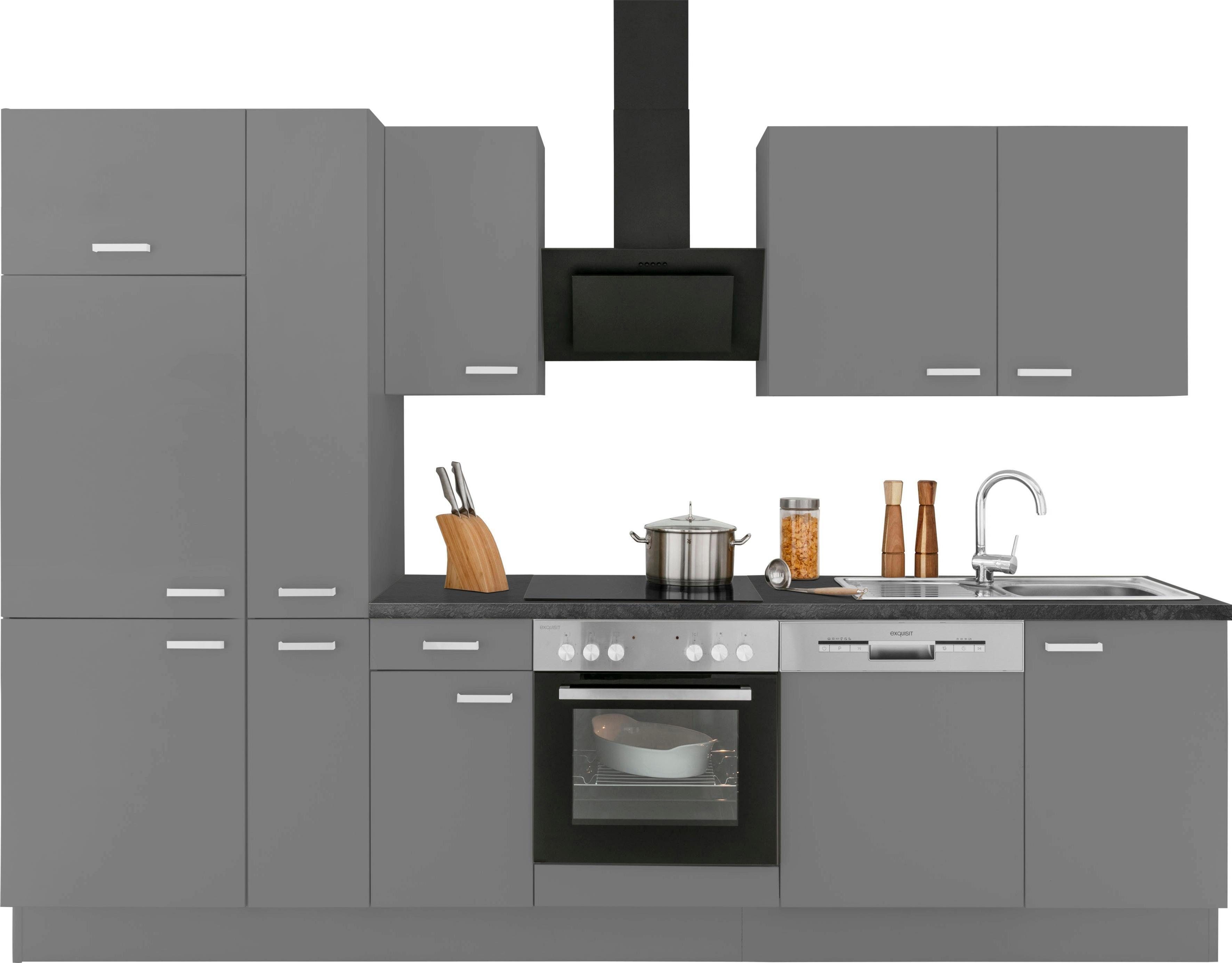 OPTIFIT Keukenblok Parma zonder elektrische apparaten, breedte 300 cm