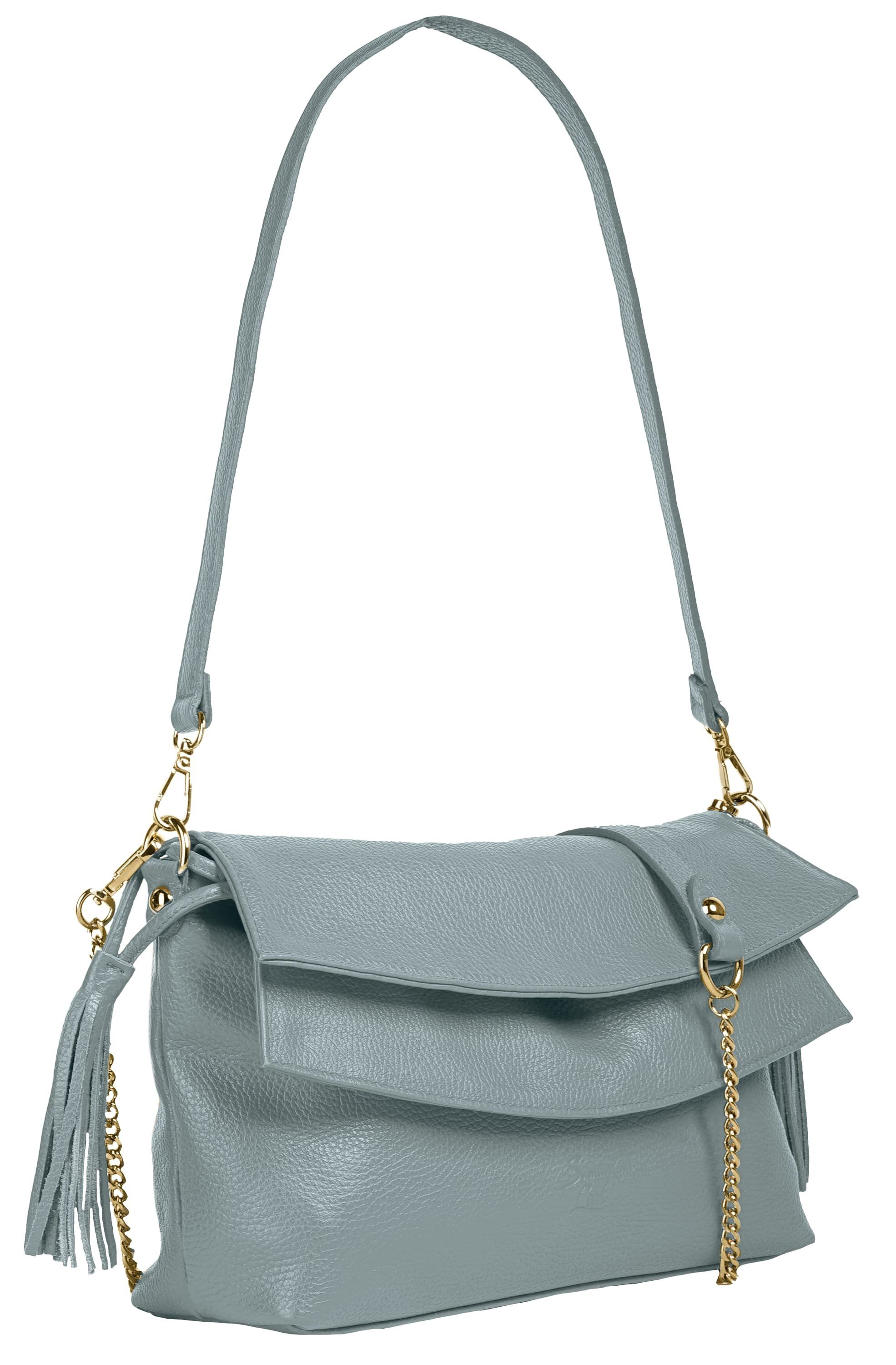 Samantha Look Schoudertas echt leer, made in italy